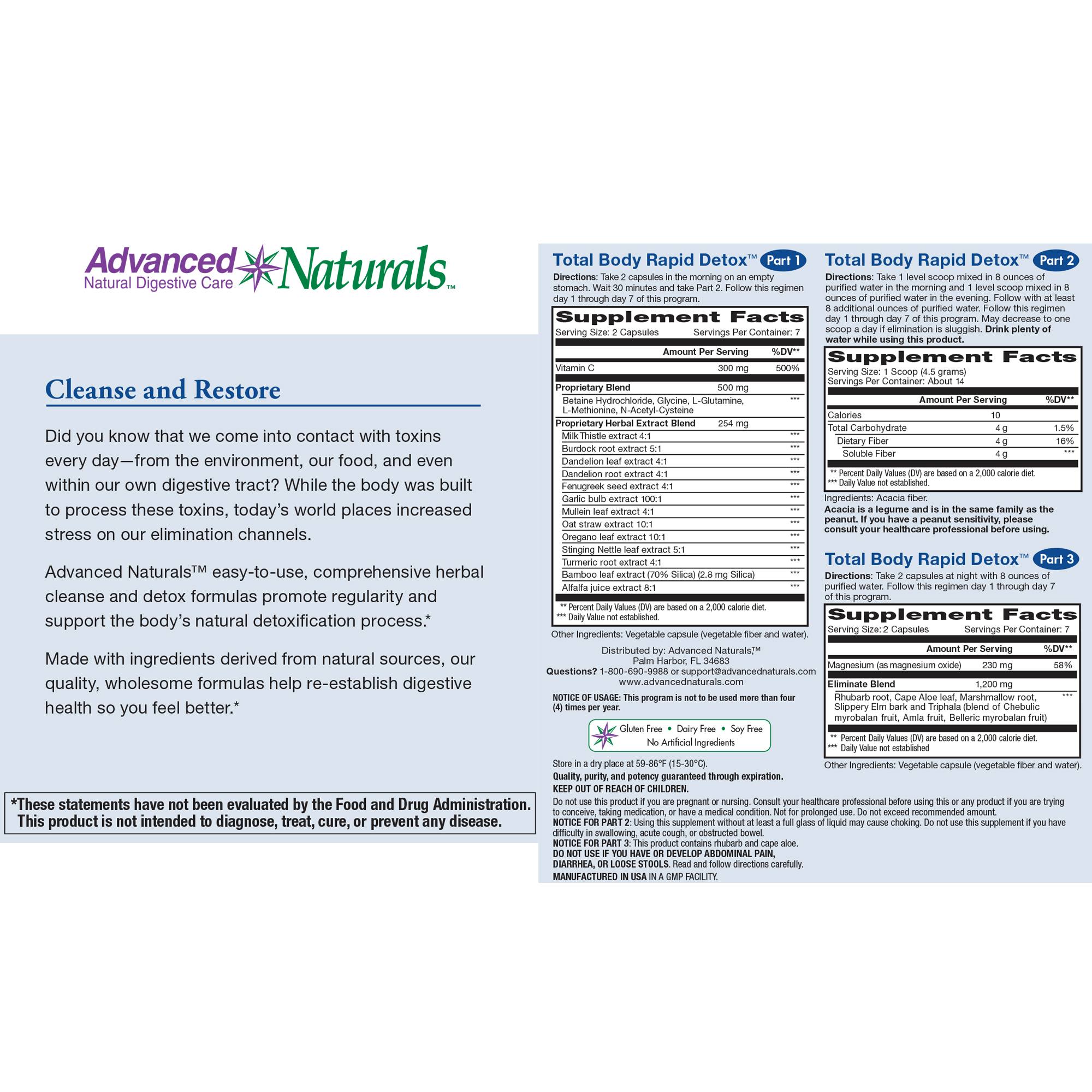 Total Body Rapid Detox Kit - Image 2