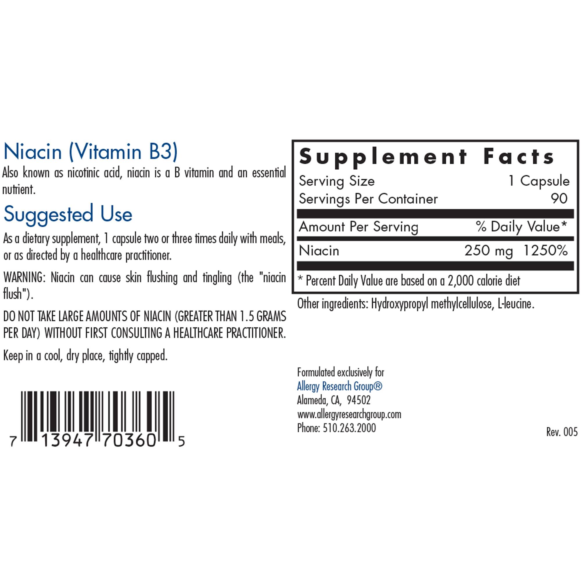 Niacin (Vit B3) - Image 2