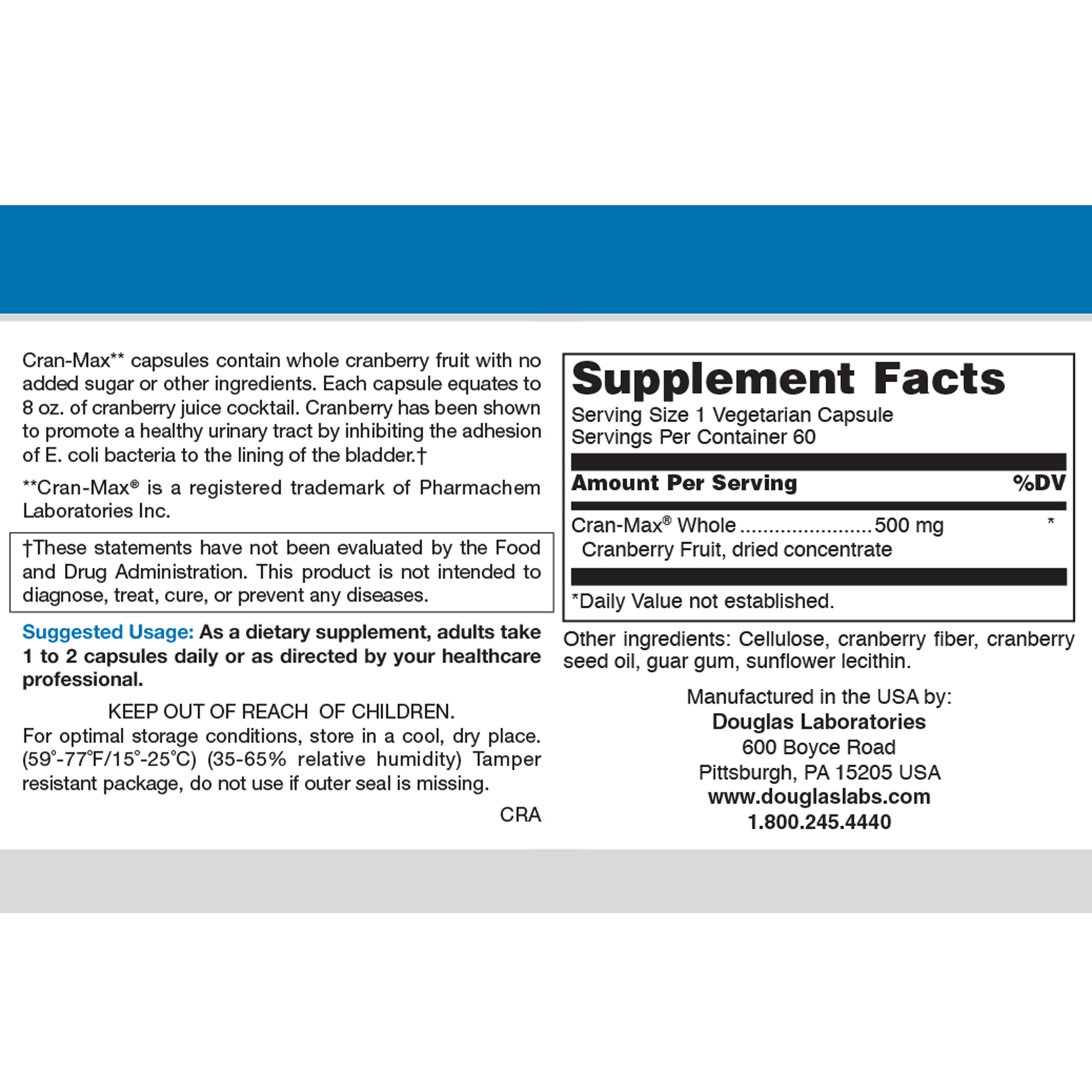 Cran-Max (500mg) - Image 2