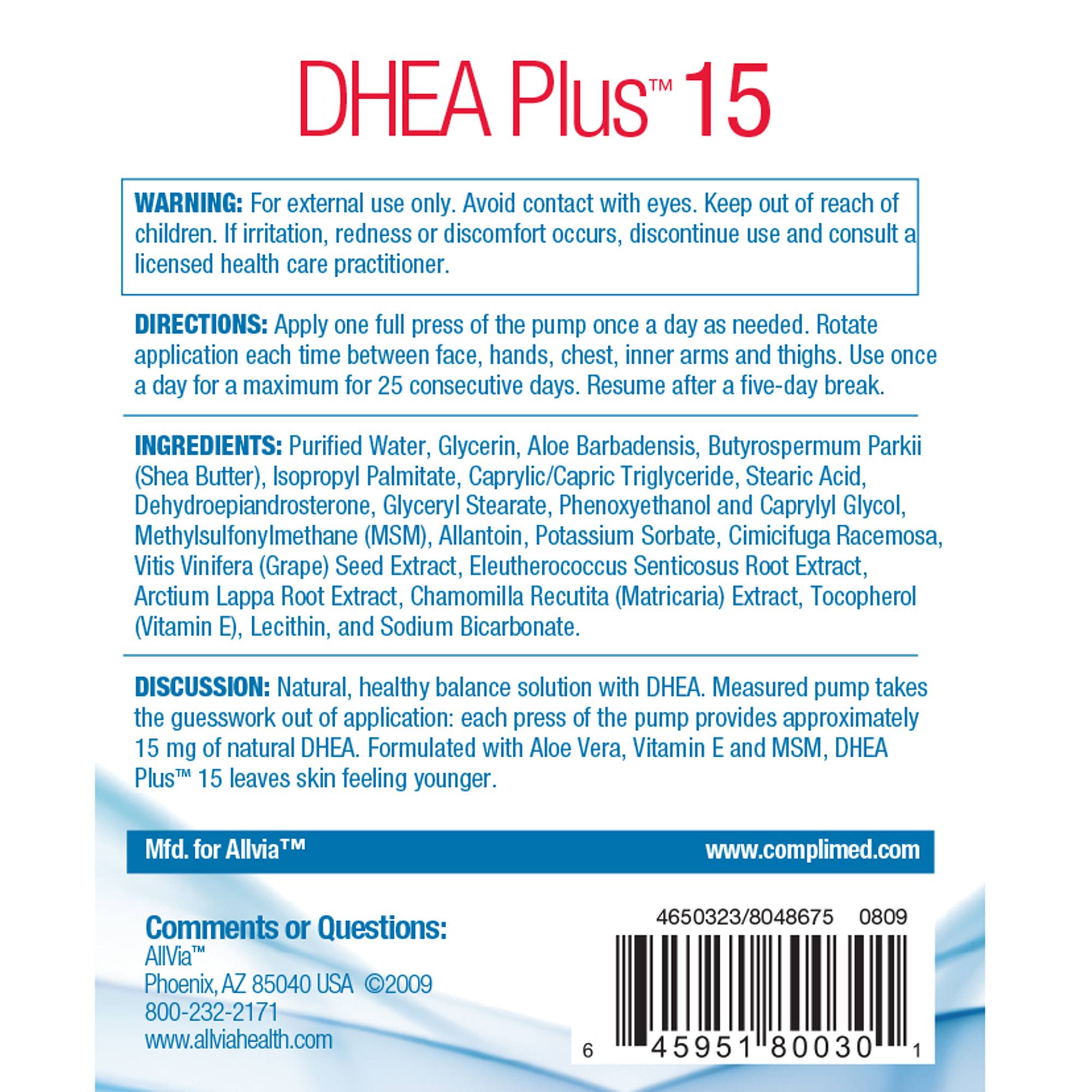 DHEA Plus 15 - Image 2