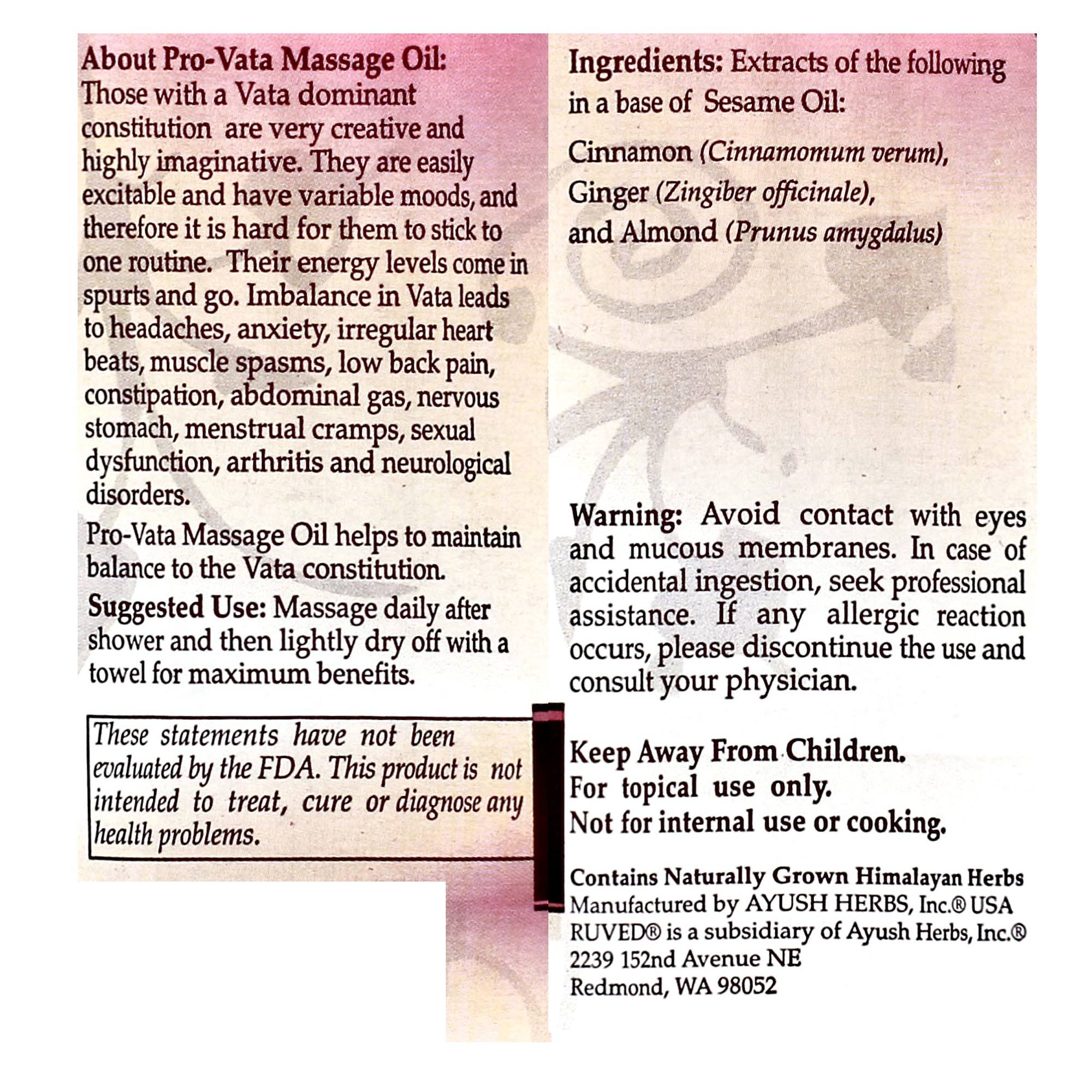 ProVata Massage Oil - Image 2