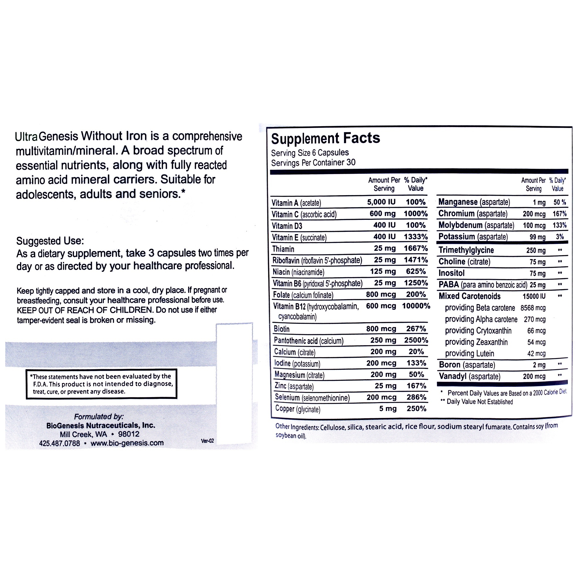 UltraGenesis w/o Iron - Image 2