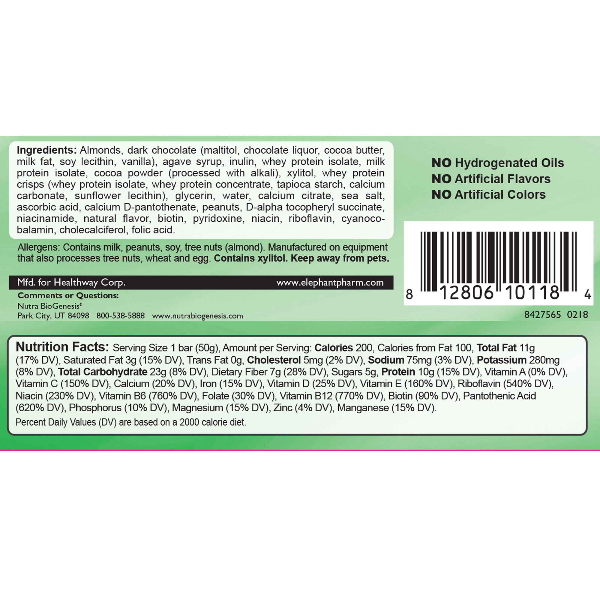 Ultra Low-Carb Choc/Mint bars - Image 2