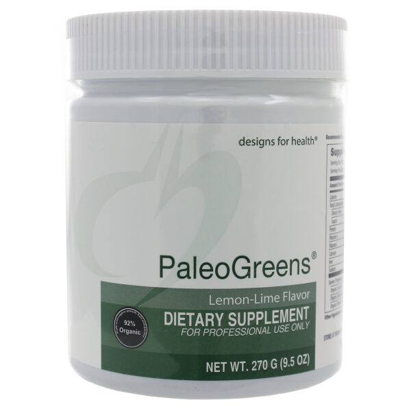 PaleoGreens Organic  powder-Lemon/Lime Flavor