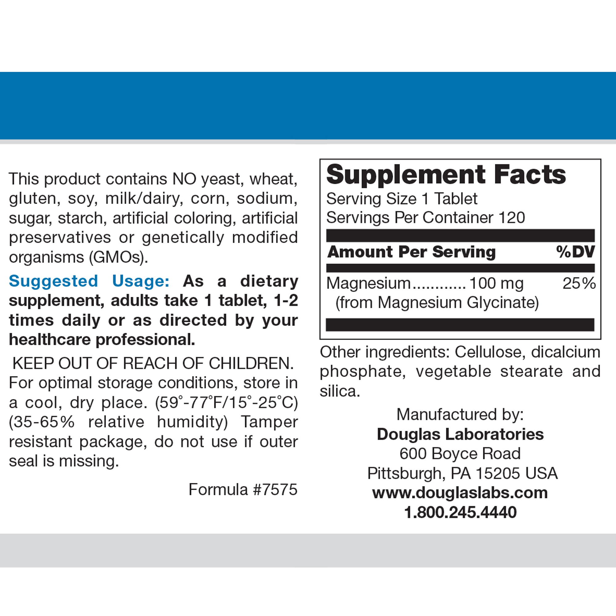 Magnesium Glycinate 100mg - Image 2