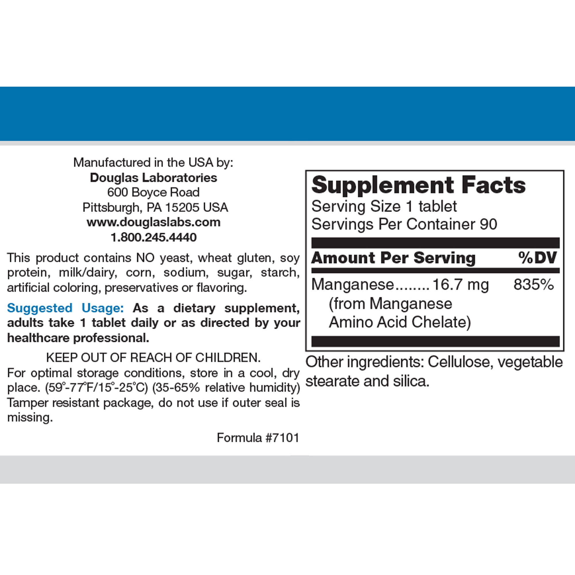 Manganese Chelate 16.7mg - Image 2