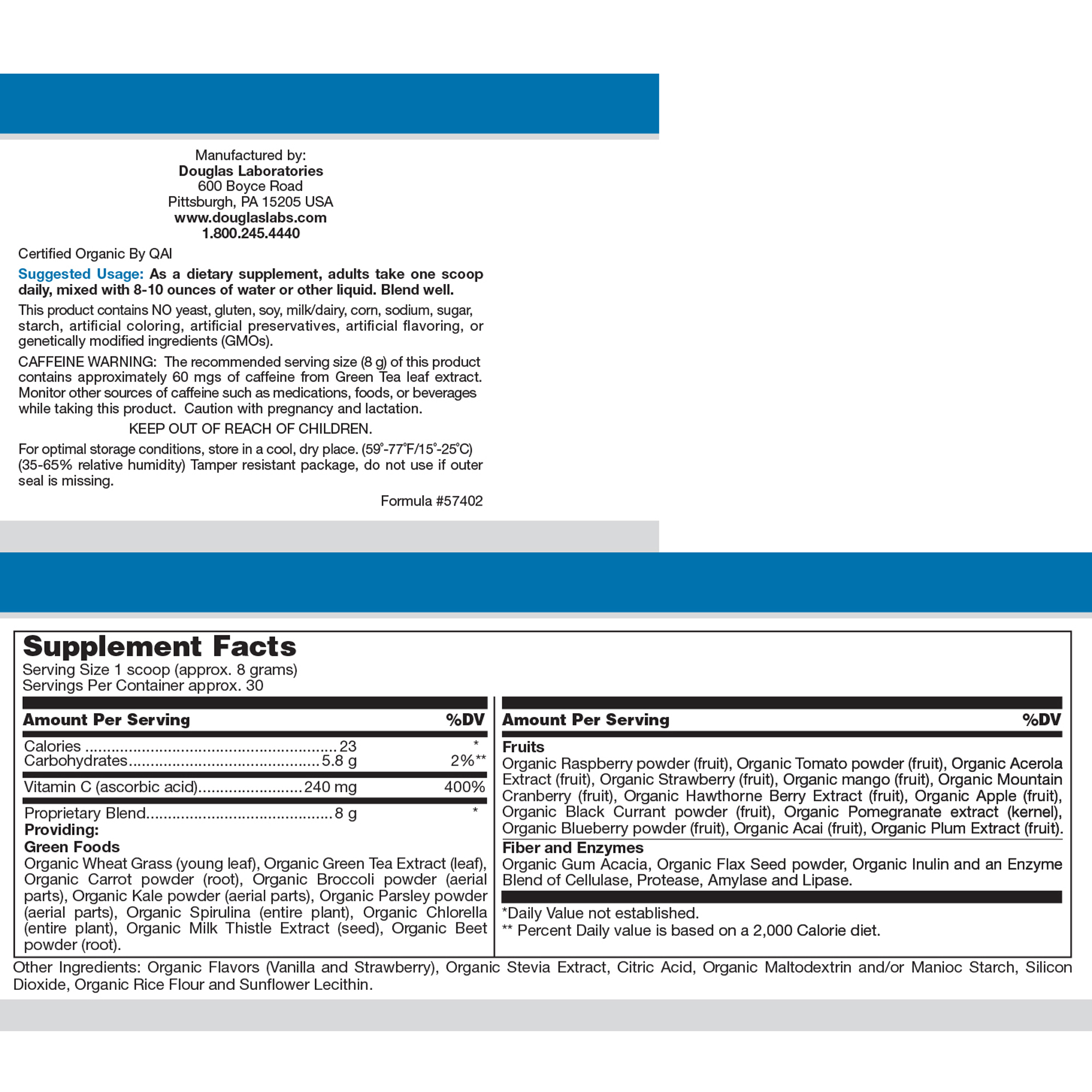 Organic Greens and Reds Powder - Image 2