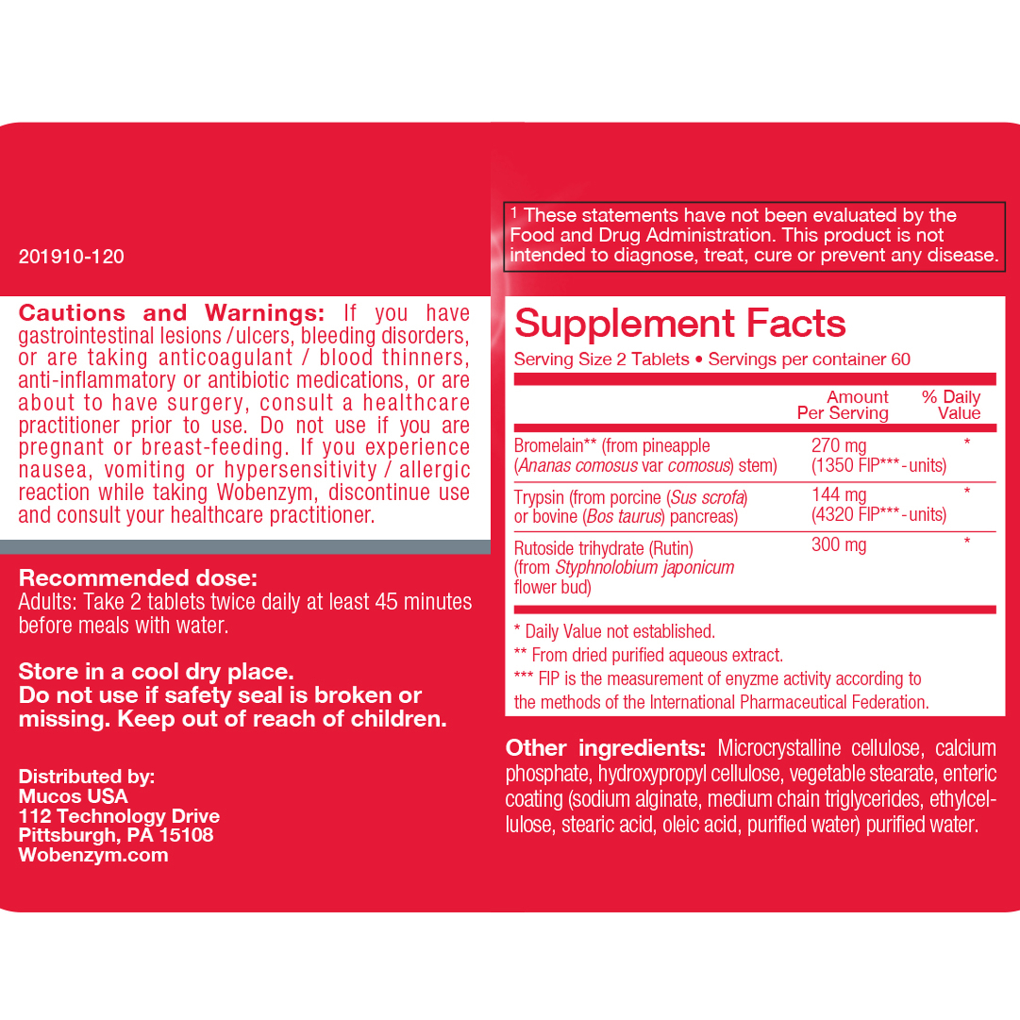 Wobenzym Plus - Image 2