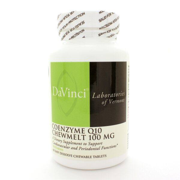COENZYME Q10 CHEWMELT 100 MG (60) Chewable Tablets