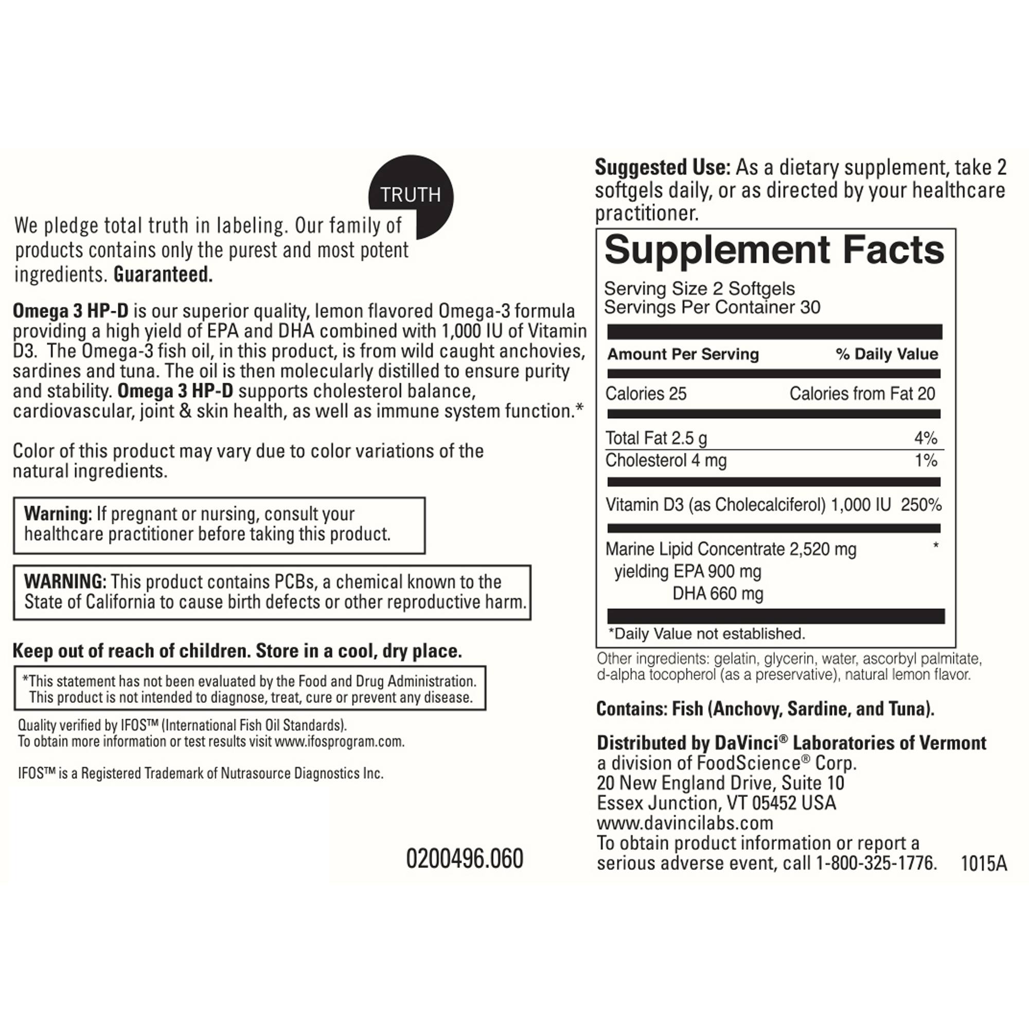 Omega 3 HP-D - Image 2