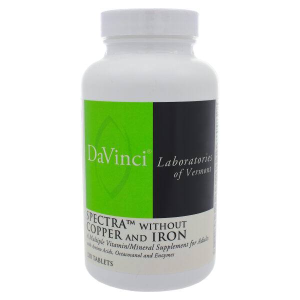 Spectra w/o Cu and Fe