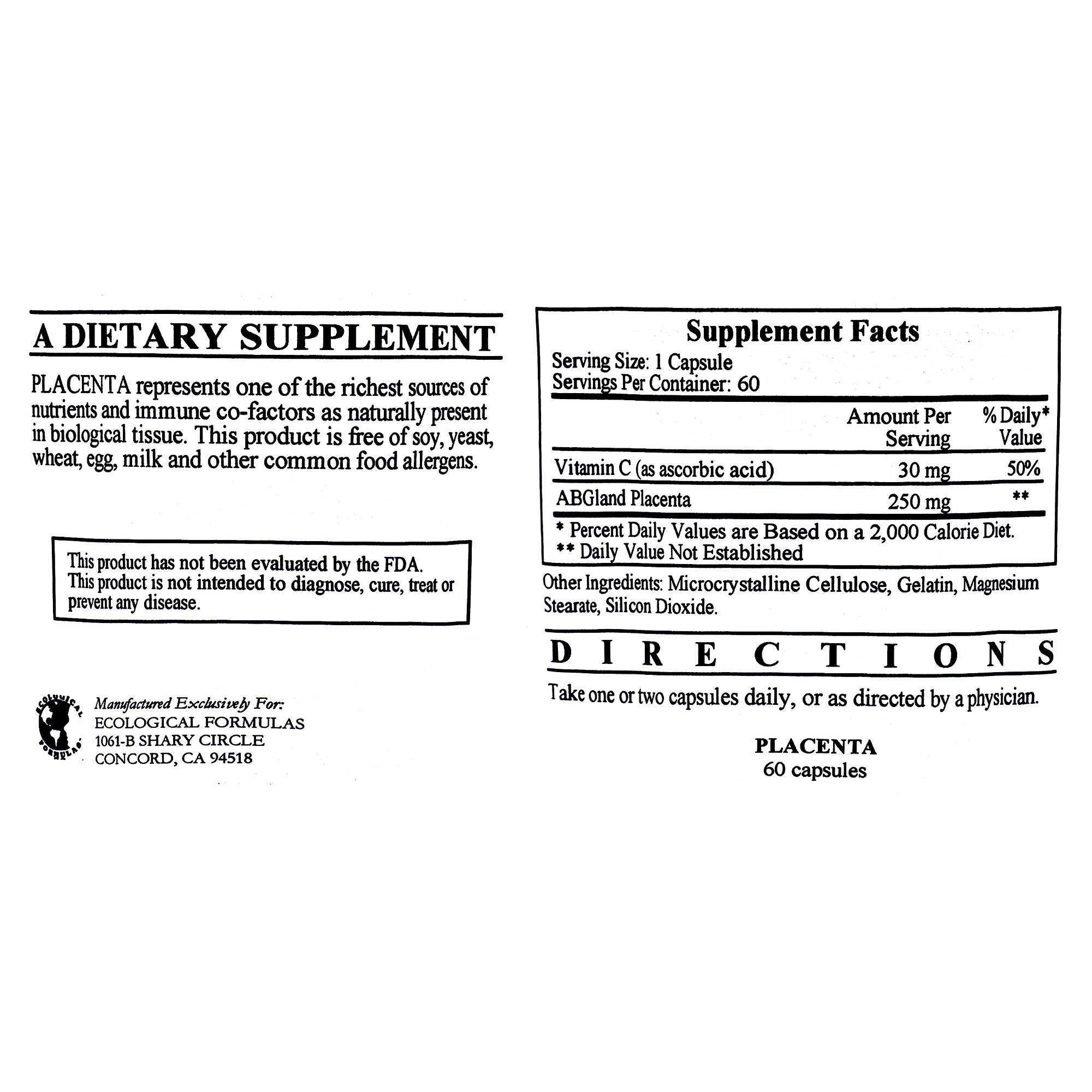 Placenta (Lypholized 250mg) - Image 2