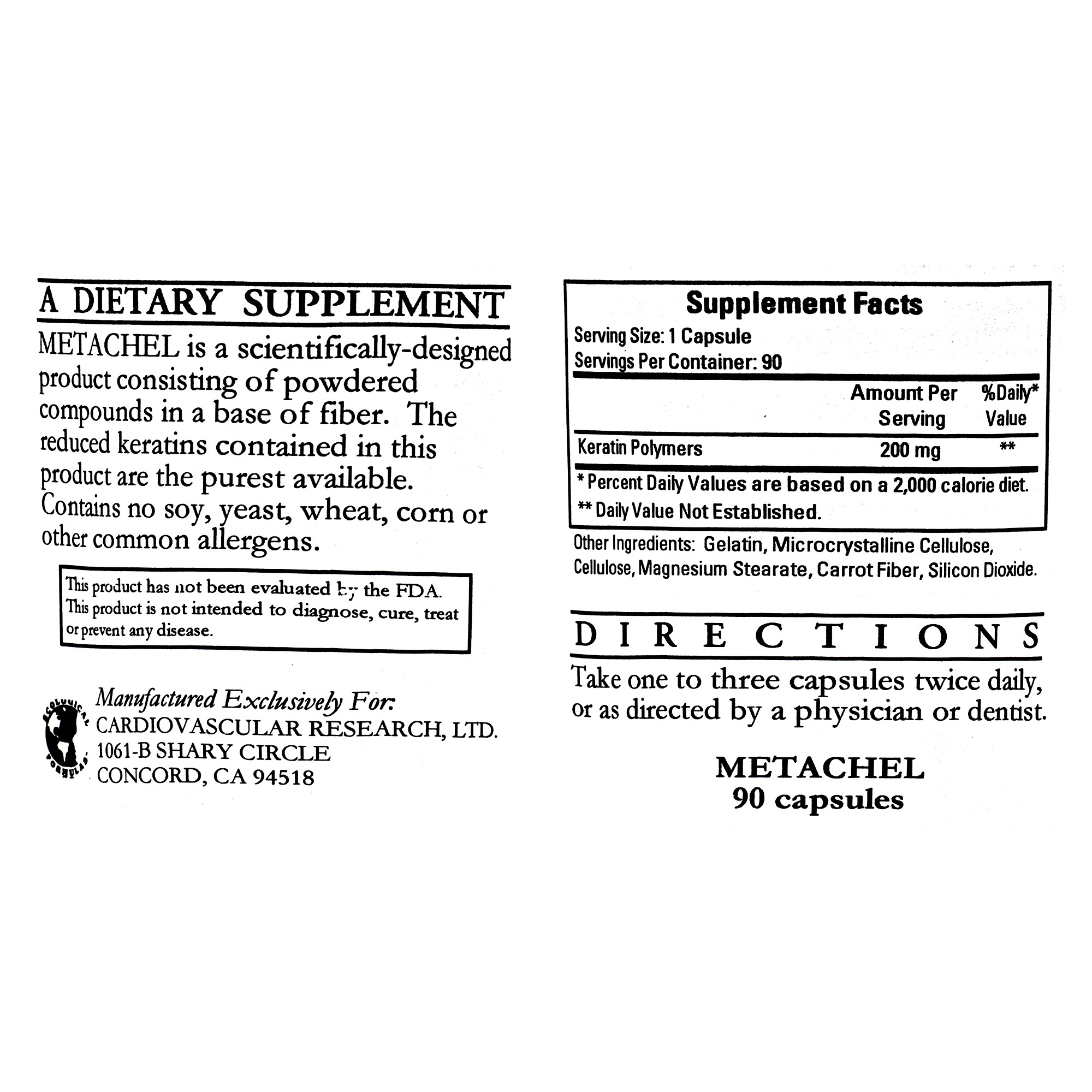Metachel 200mg - Image 2