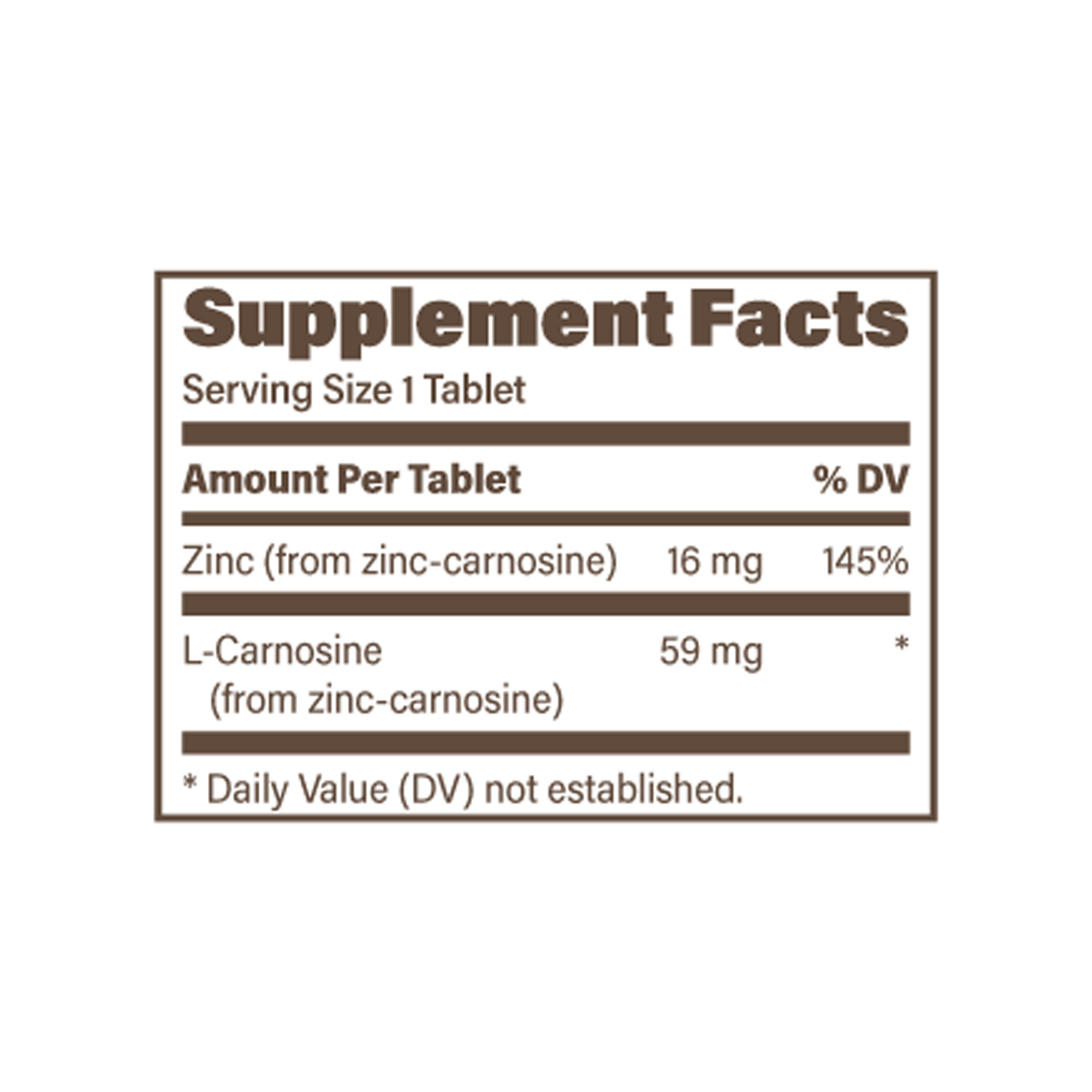 Chewable PepZinGI® Zinc-Carnosine 75mg - Image 2