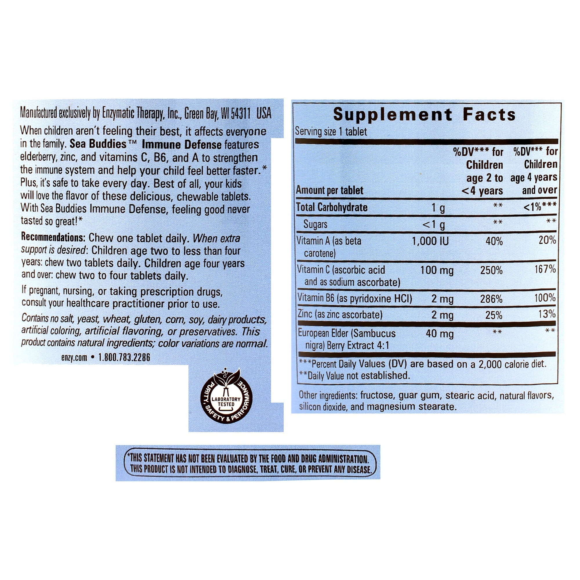 Sea Buddies Immune Defense Chewable - Image 2