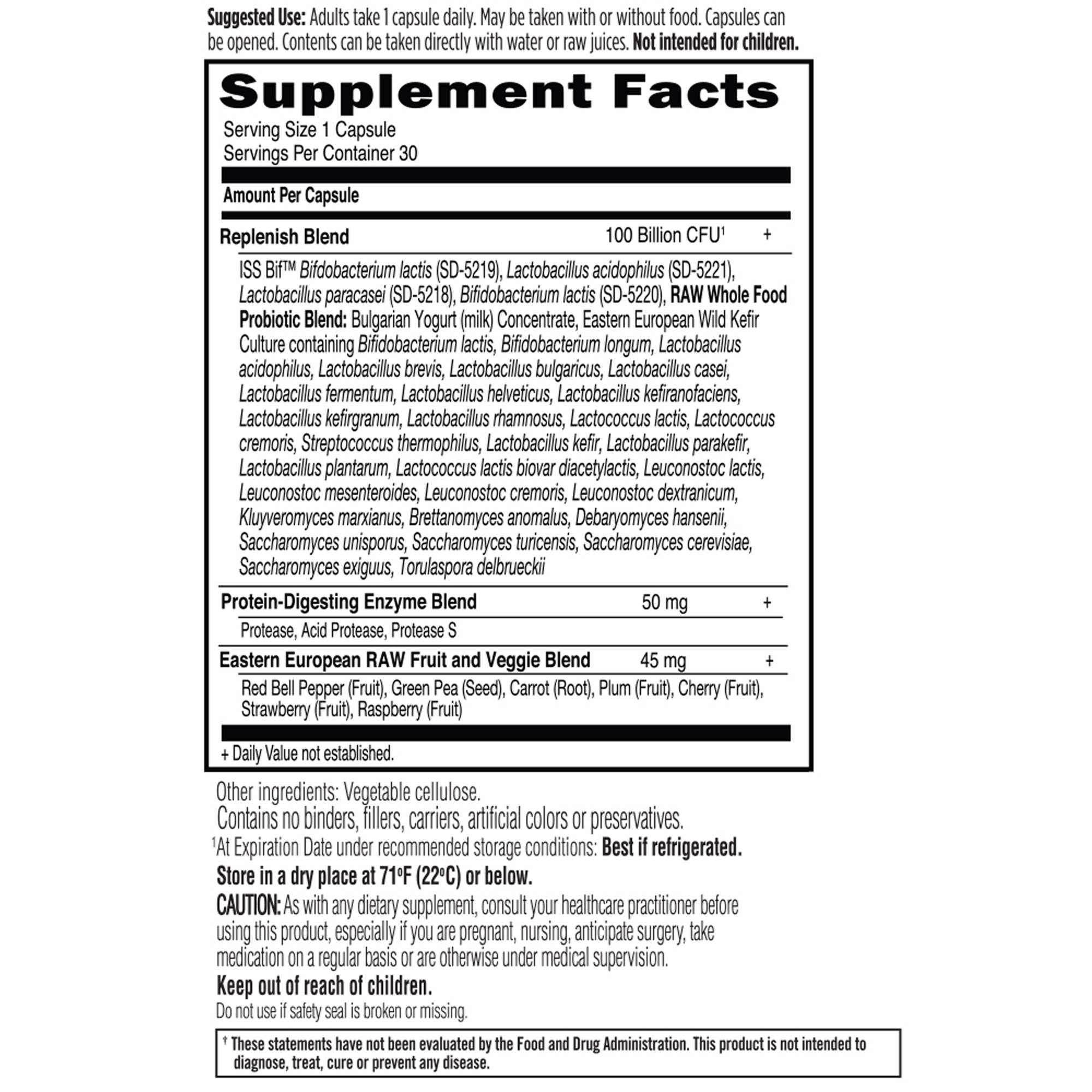 RAW Probiotics Ultimate Care - Image 2