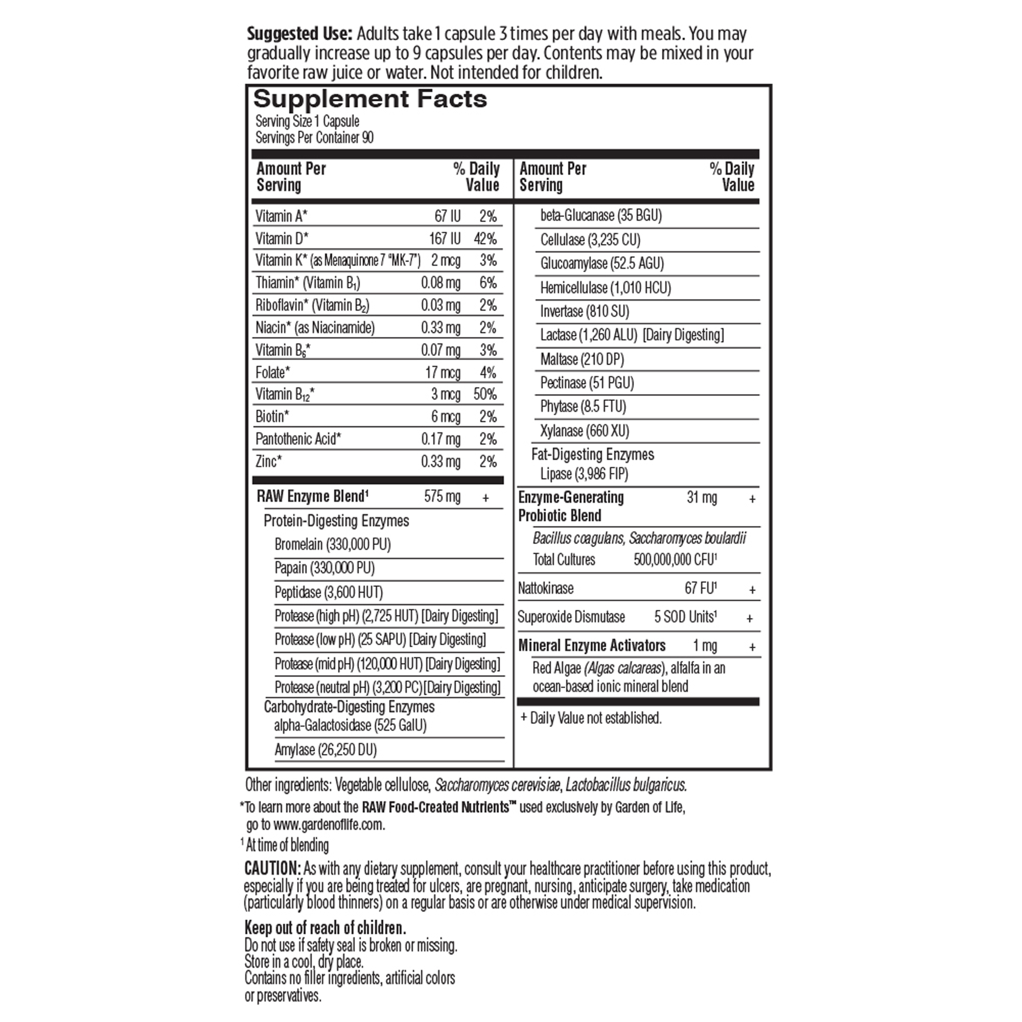 RAW Enzymes Men - Image 2