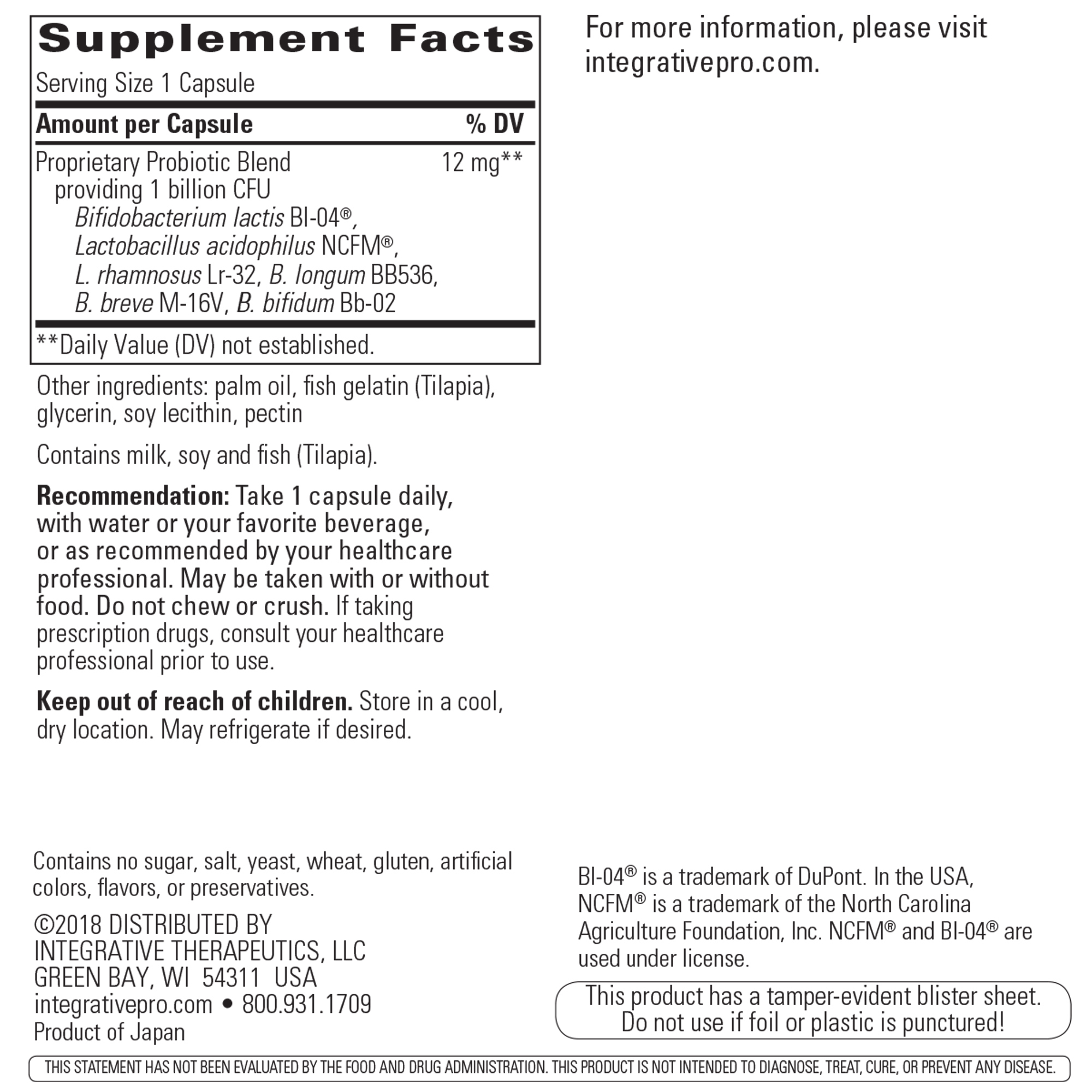 Pro-Flora Concentrate/Probiotic Pearls - Image 2