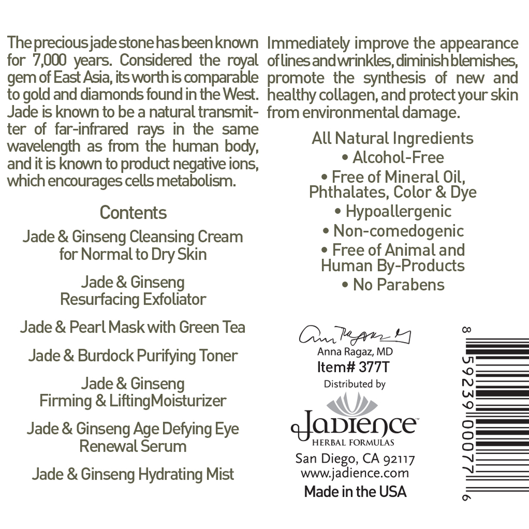 Jade Facial Travel Kit - Normal to Dry Skin - Image 2