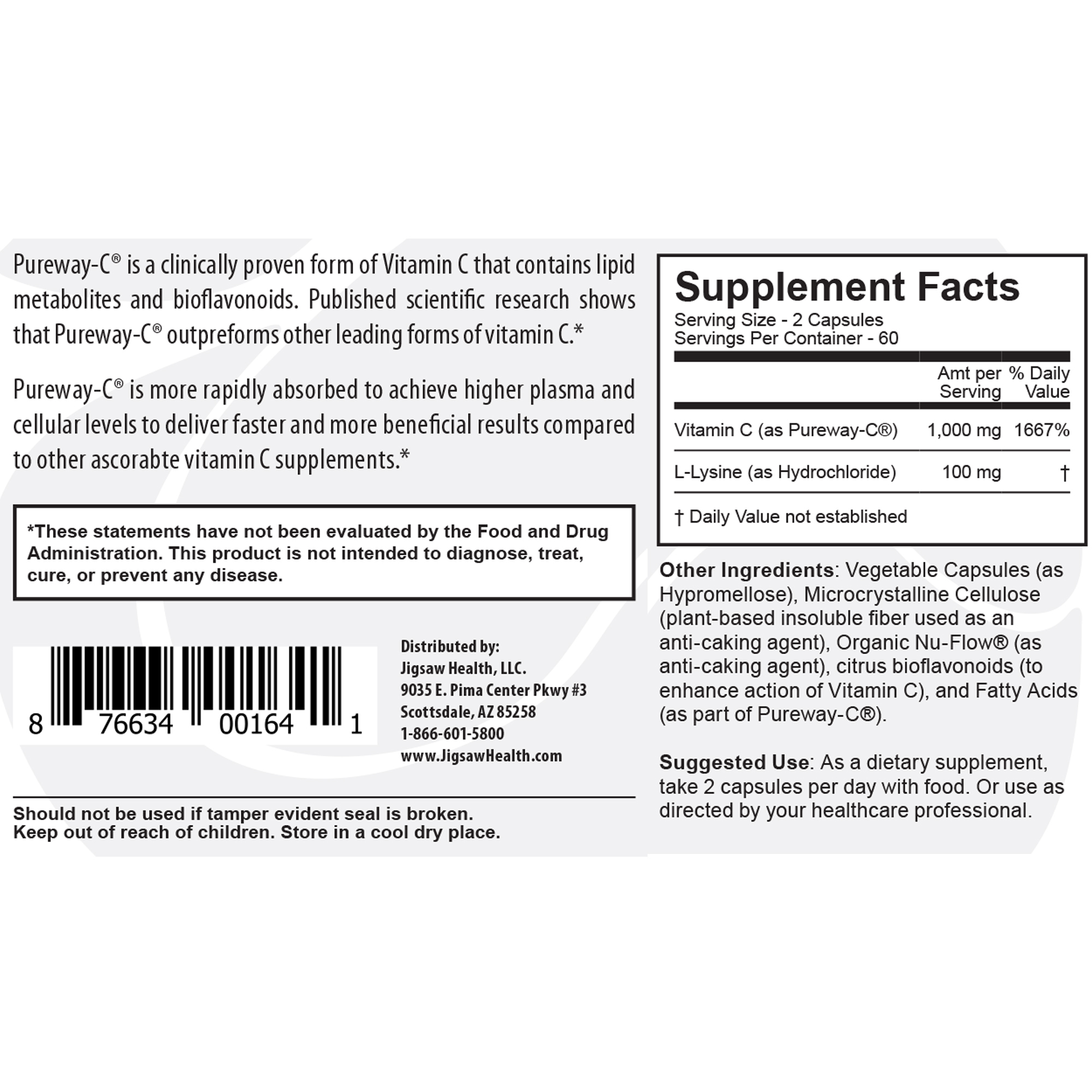 Pureway-C + Lysine - Image 2