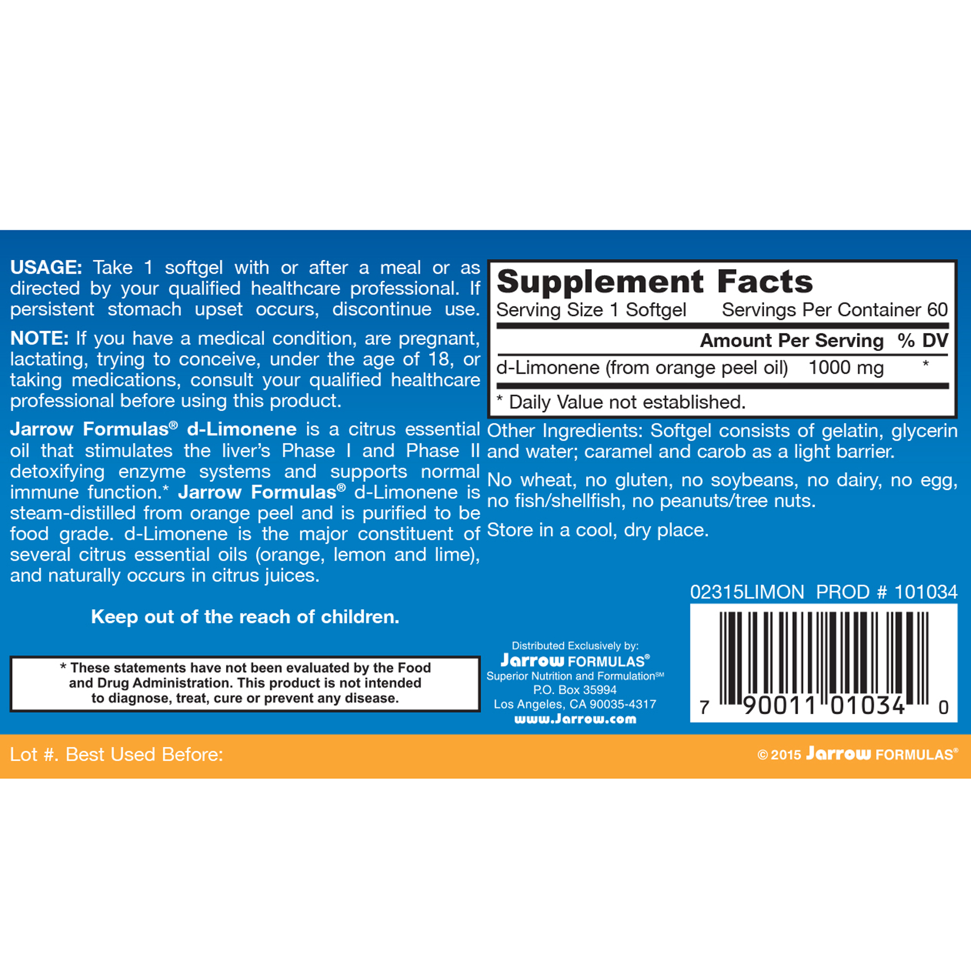 D-Limonene 1000mg - Image 2