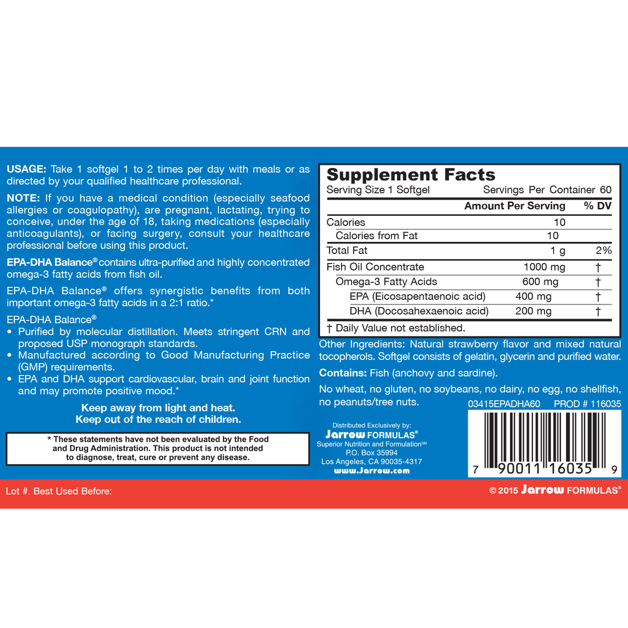 EPA-DHA Balance 600mg - Image 2