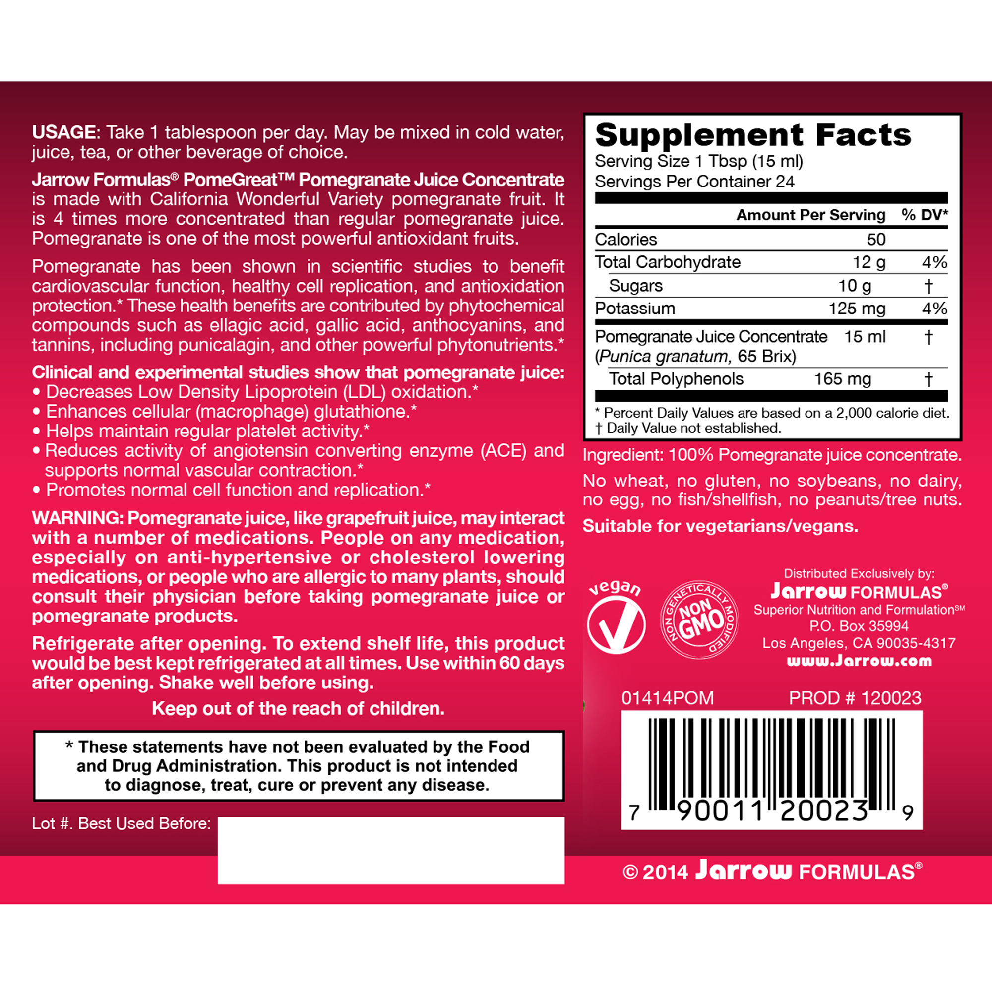 Pomegranate Juice Concentrate - Image 2