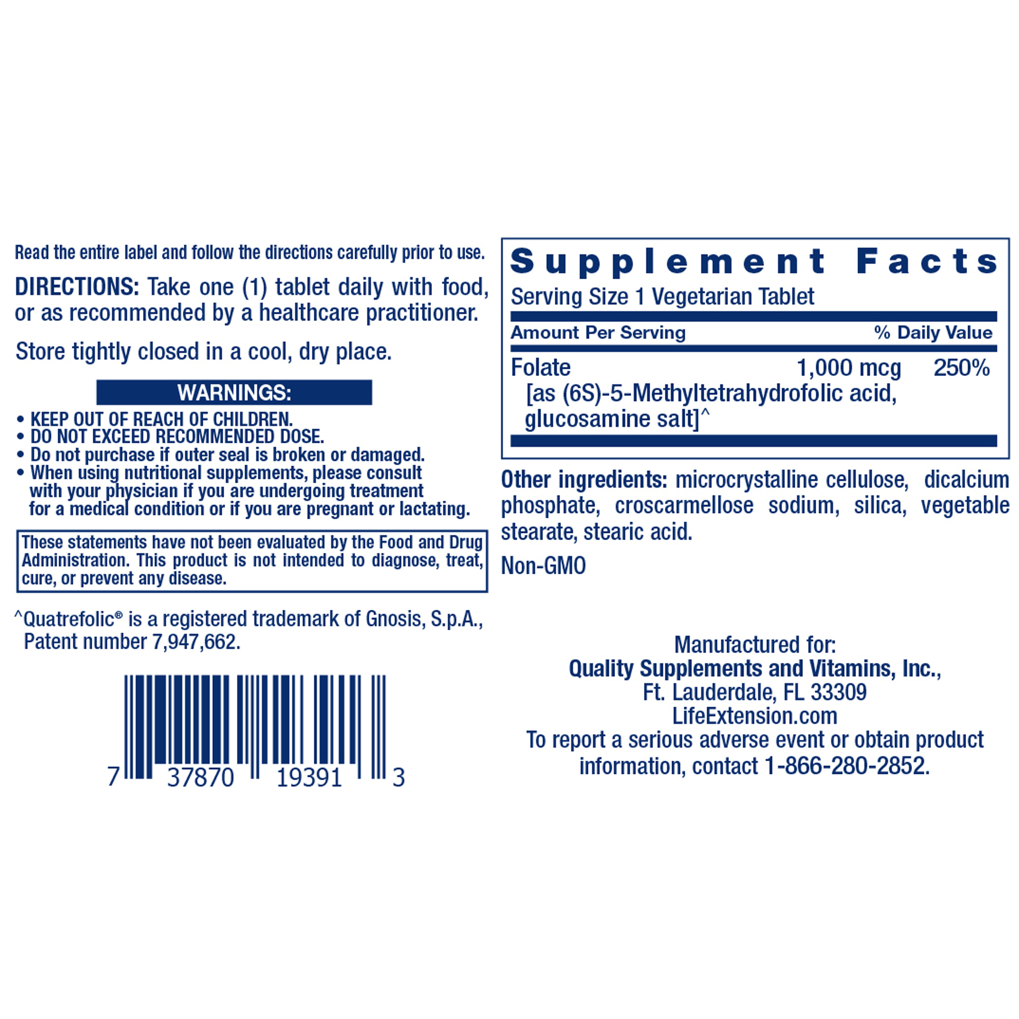 Optimized Folate (L-Methylfolate) - Image 2