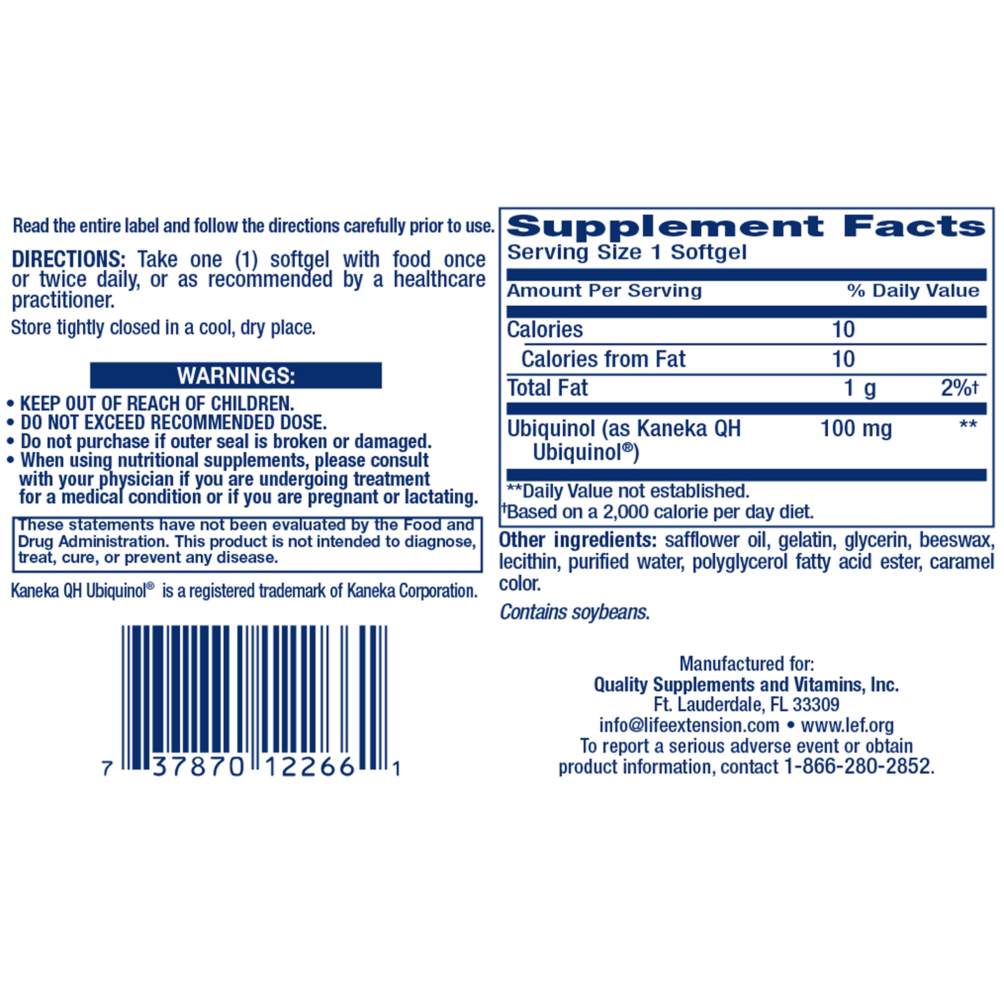 Super Ubiquinol CoQ10 100mg - Image 2