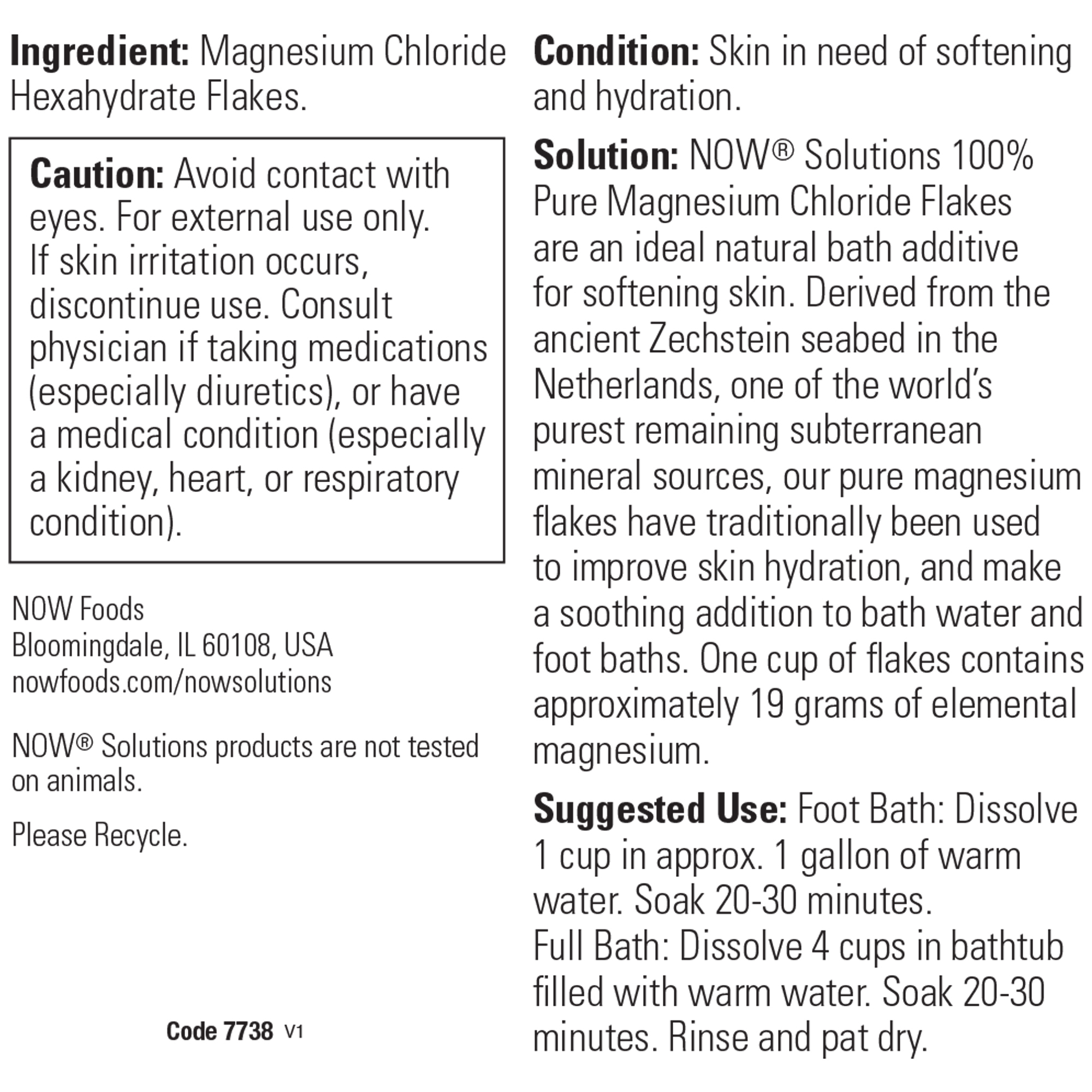 Magnesium Flakes Pure - Image 2