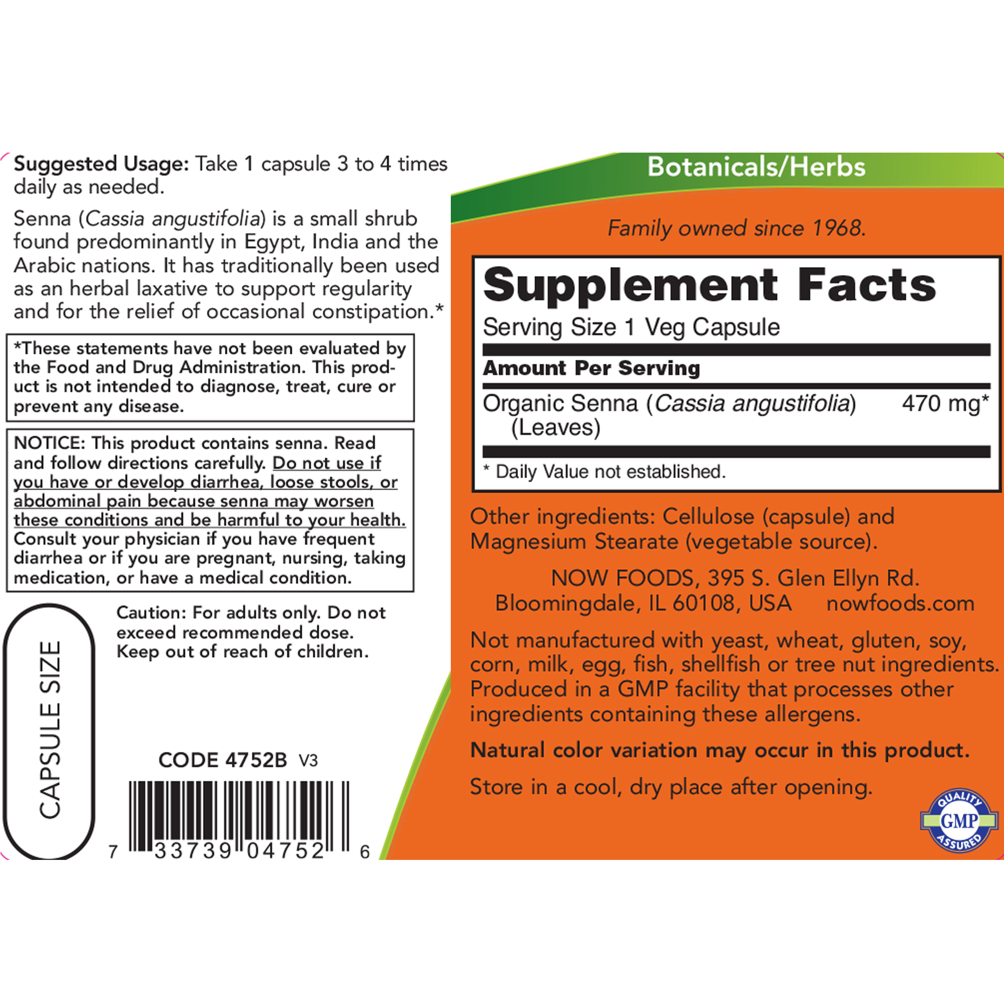 Senna 470mg - Image 2