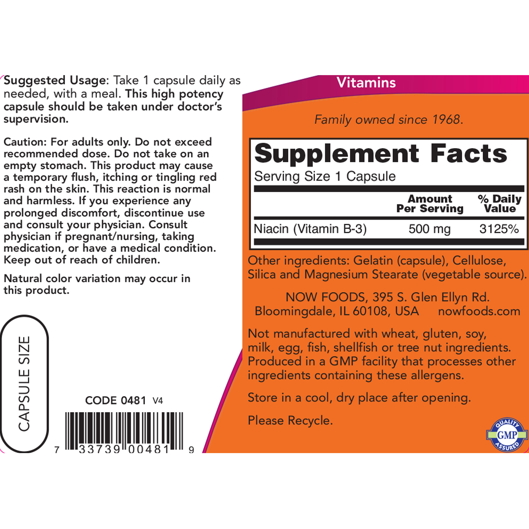 Niacin 500mg - Image 2