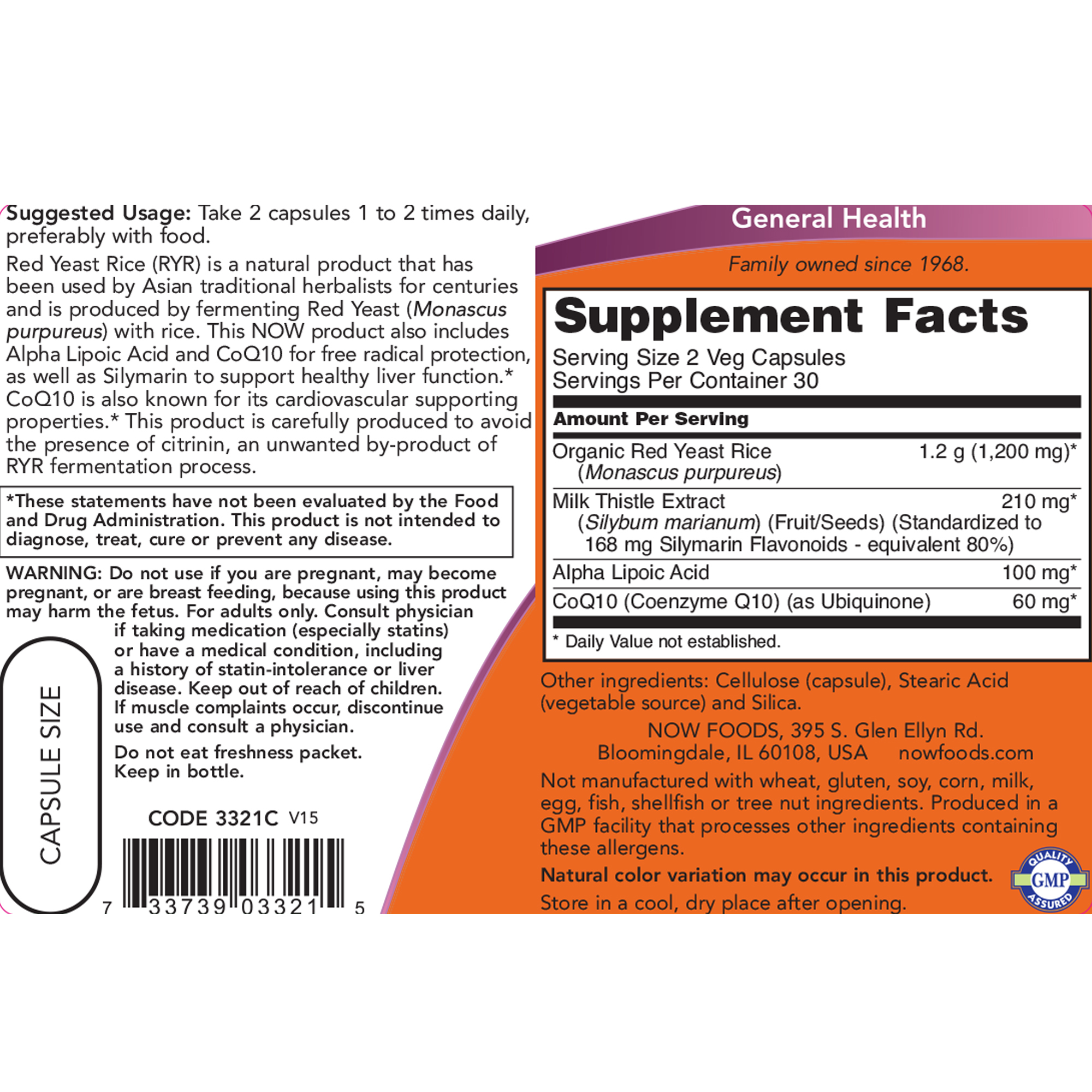 Red Yeast Rice & CoQ10 - Image 2