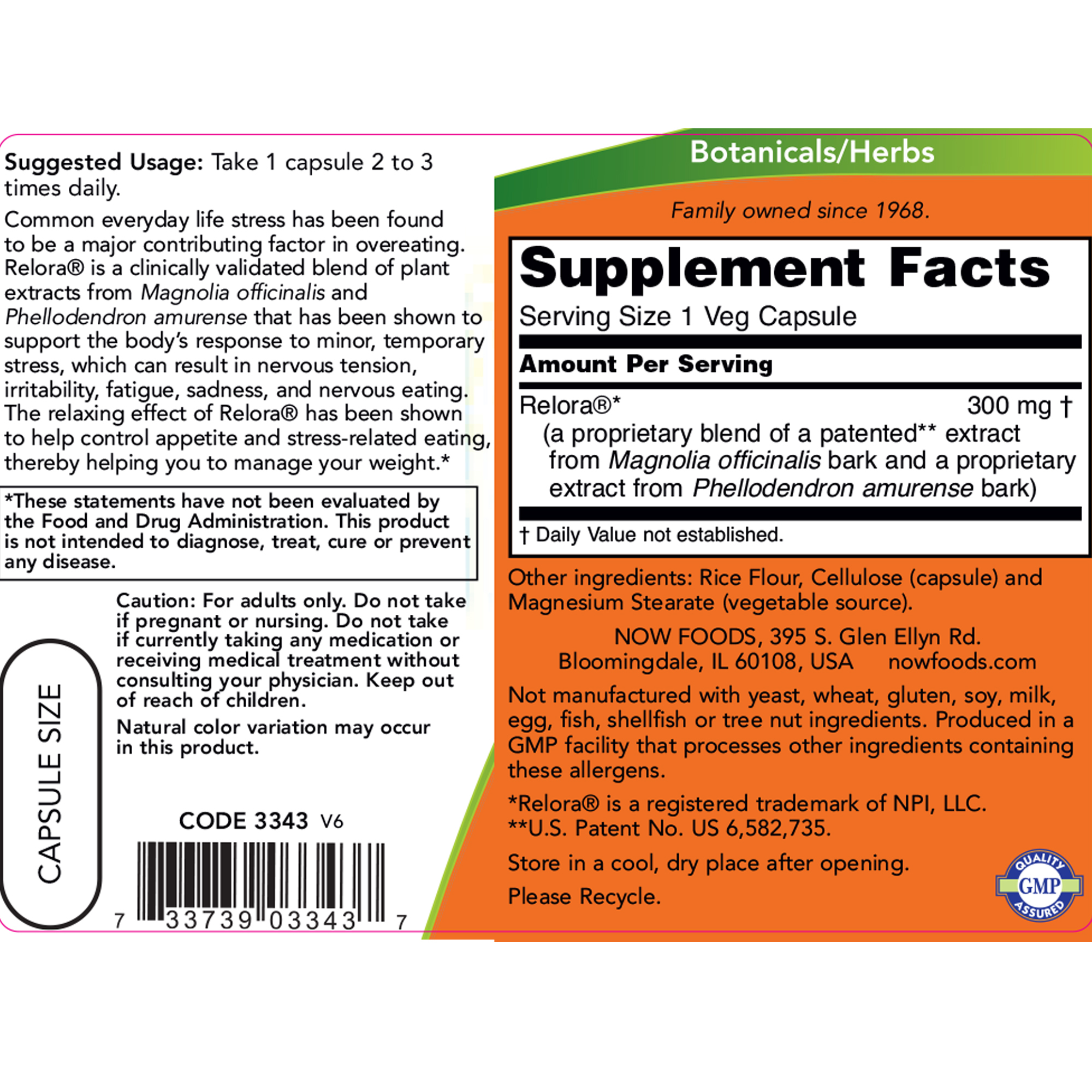 Relora 300mg - Image 2