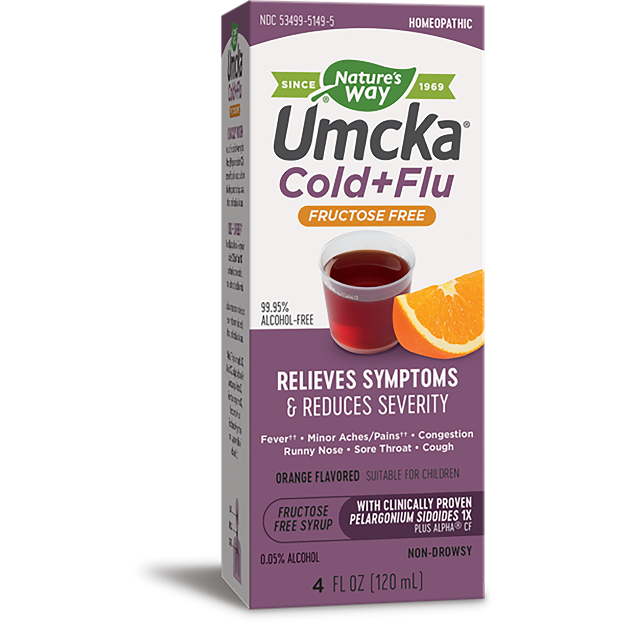Umcka® Cold+Flu Syrup Orange
