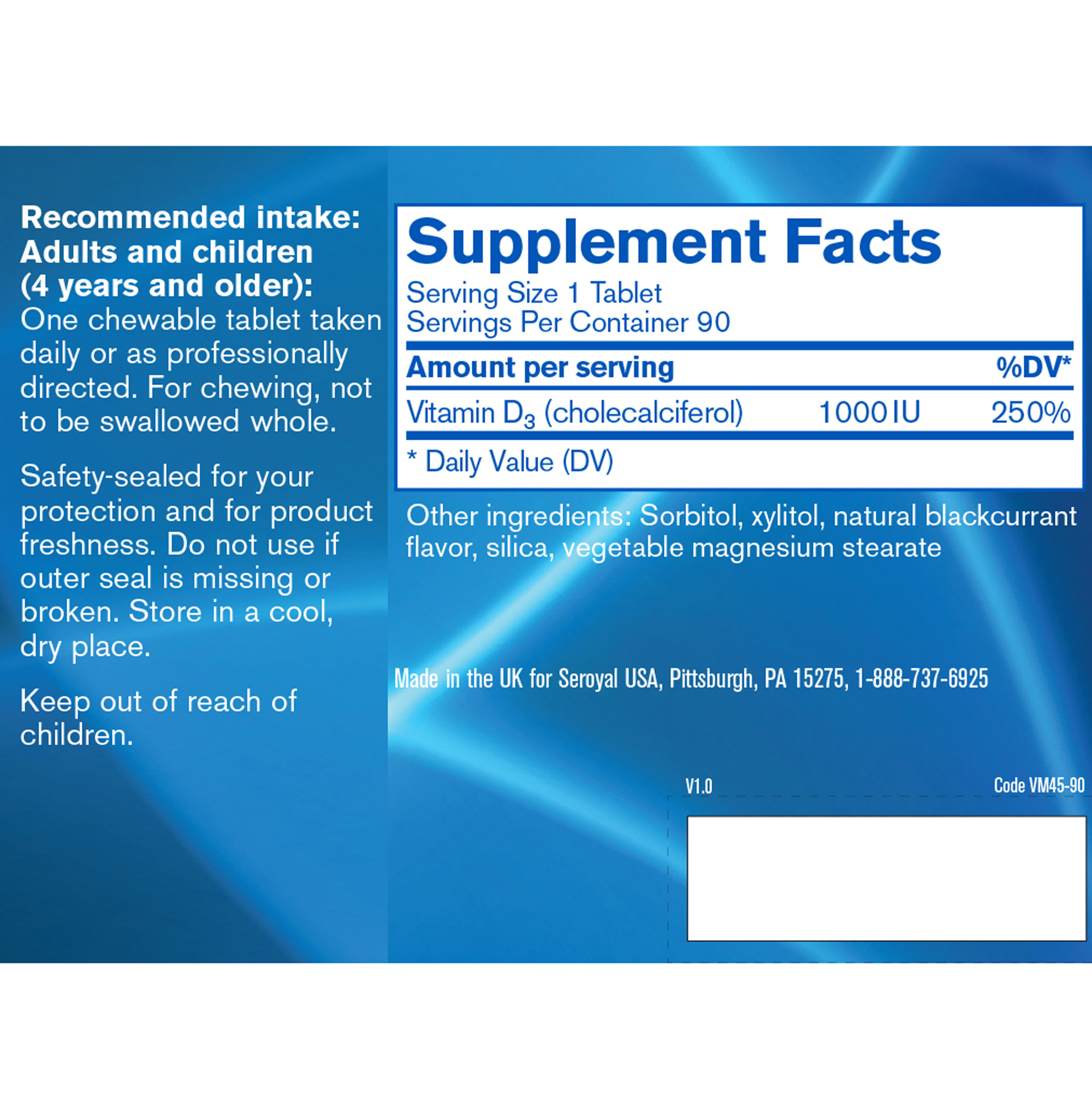 Chewable Vitamin D