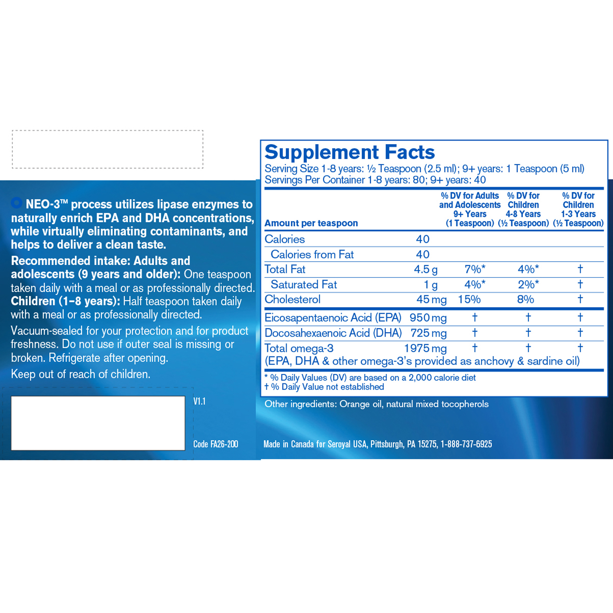 Finest Pure Fish Oil - Image 2