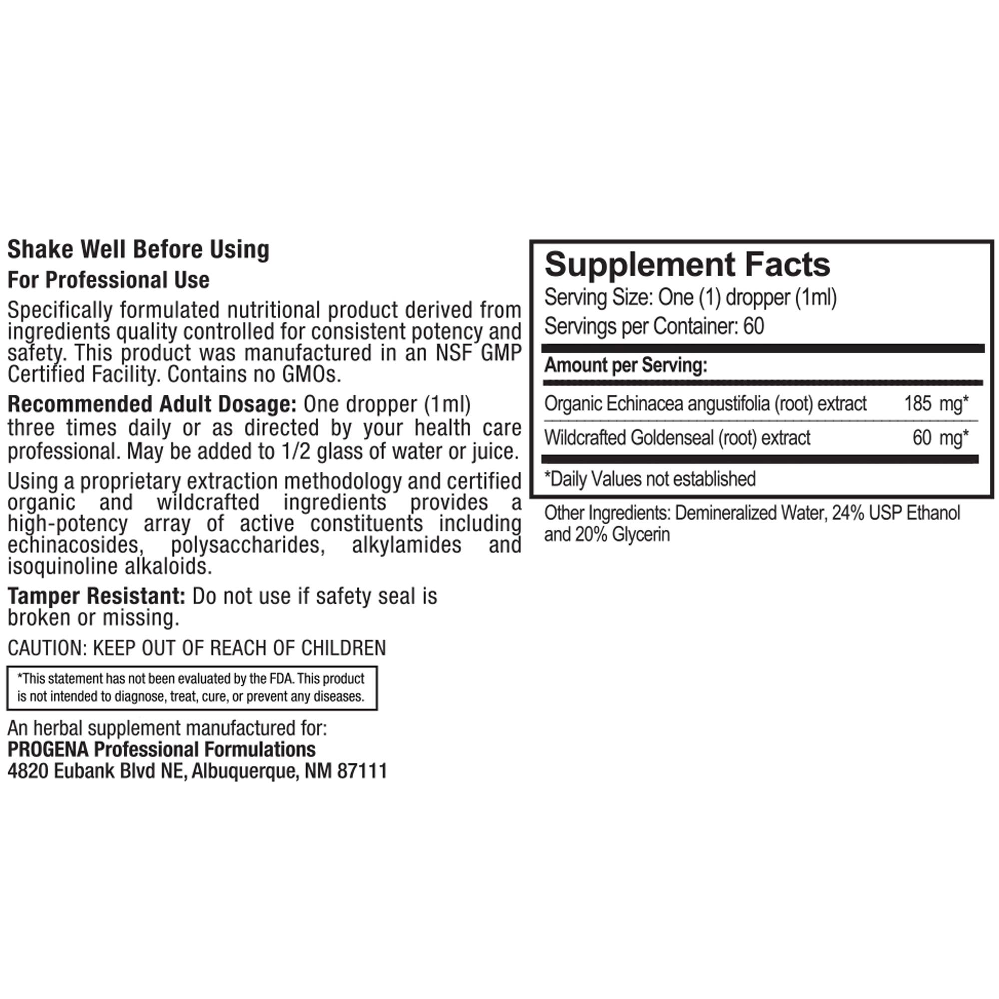 Pro Echinacea Goldenseal - Image 2