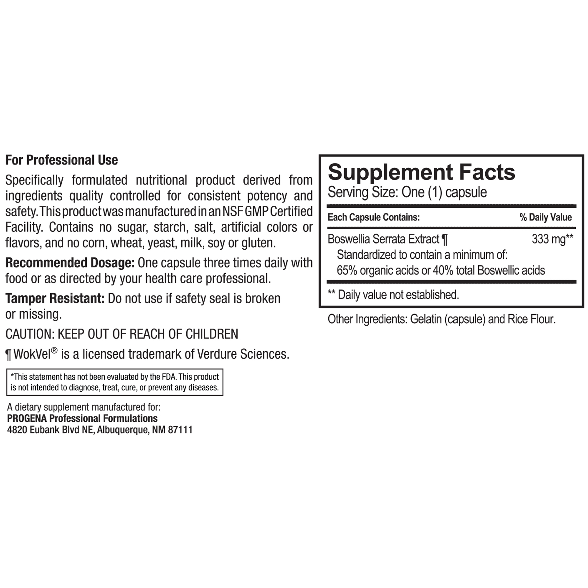 Boswellia Serrata Extract/WokVel - Image 2