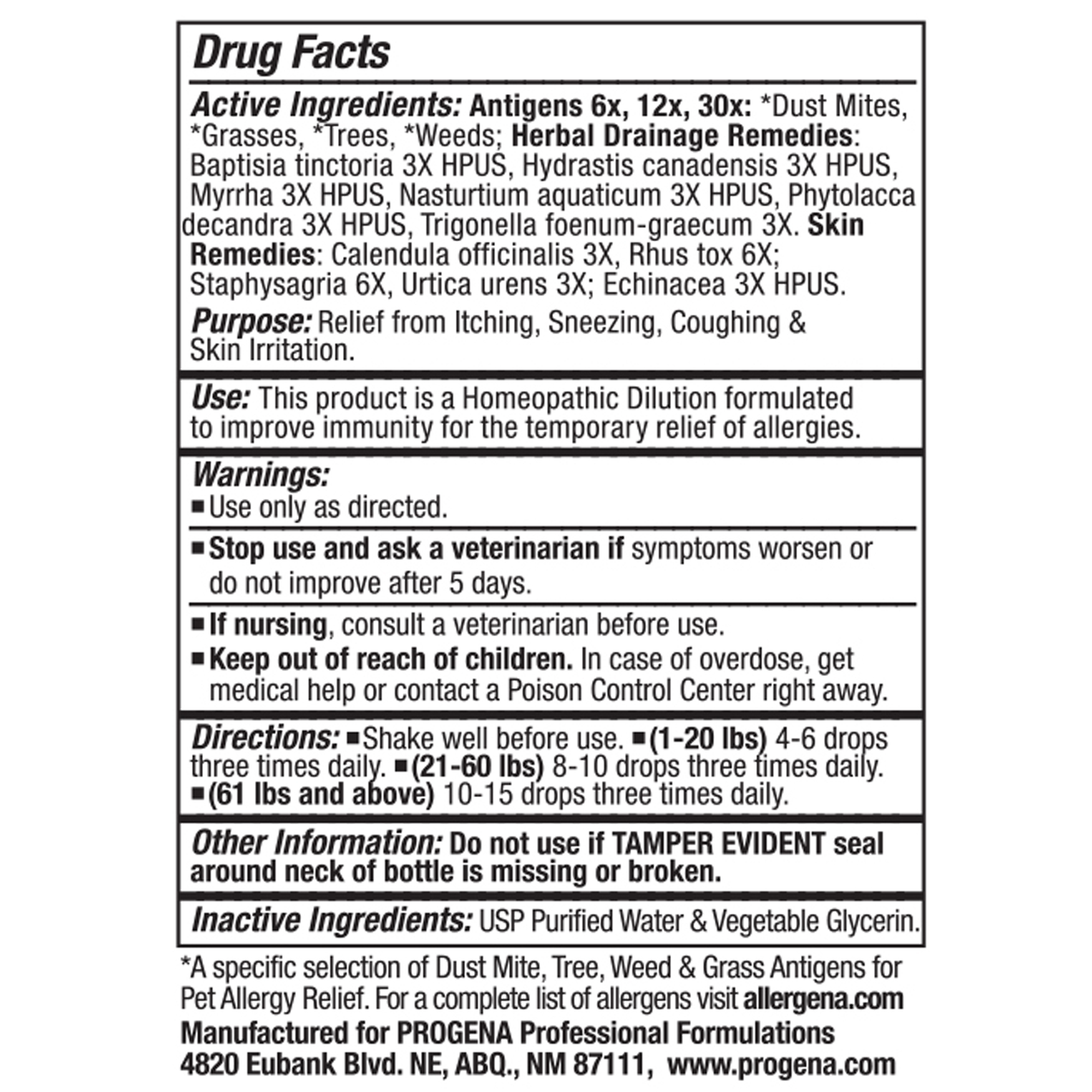Allergena For Pets (A/F) - Image 2