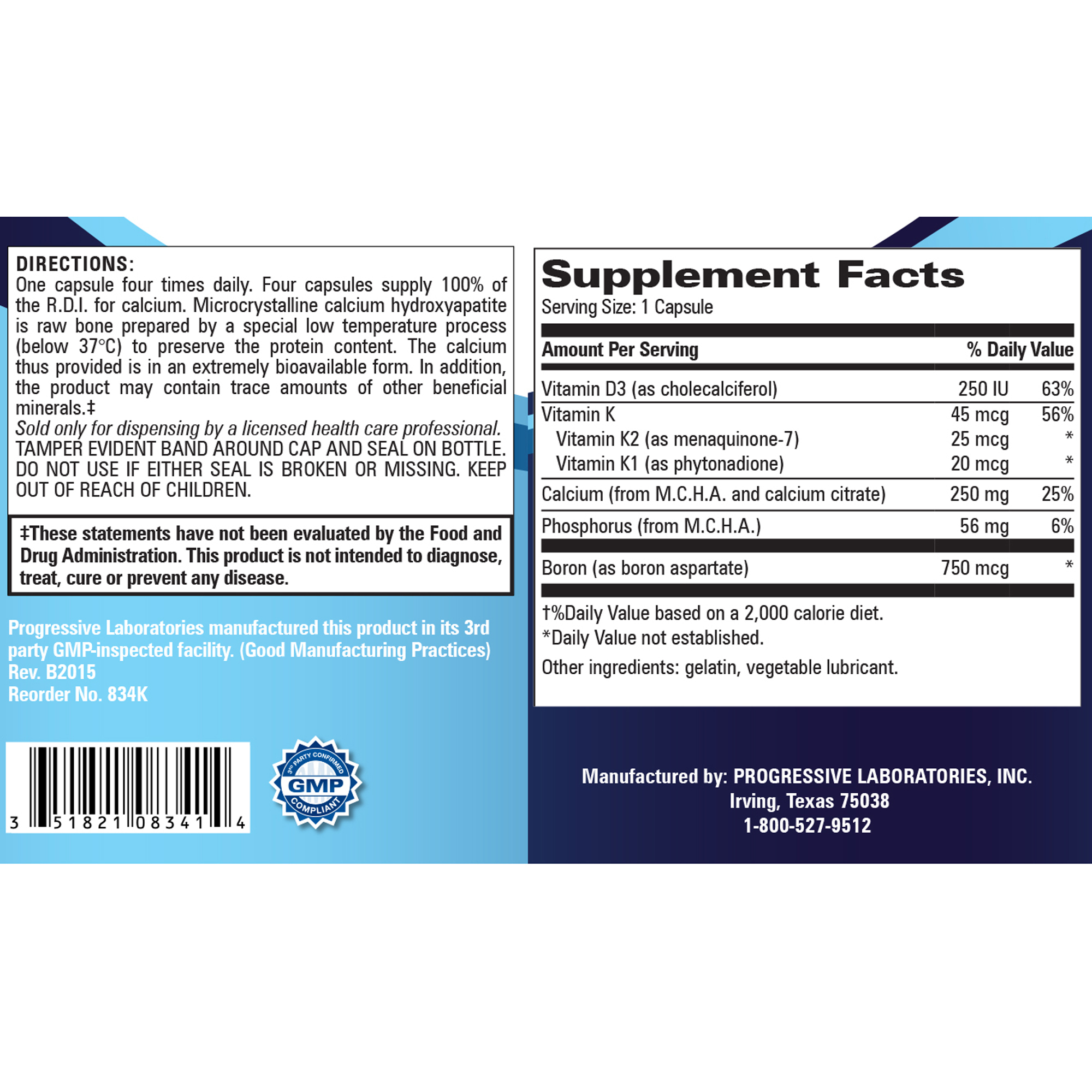 M.C.H.C. w/Vitamin K Caps - Image 2