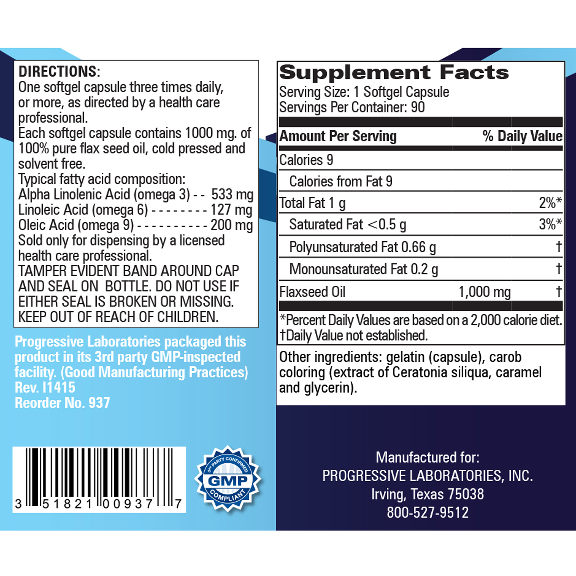 Flax Oil Capsules - Image 2