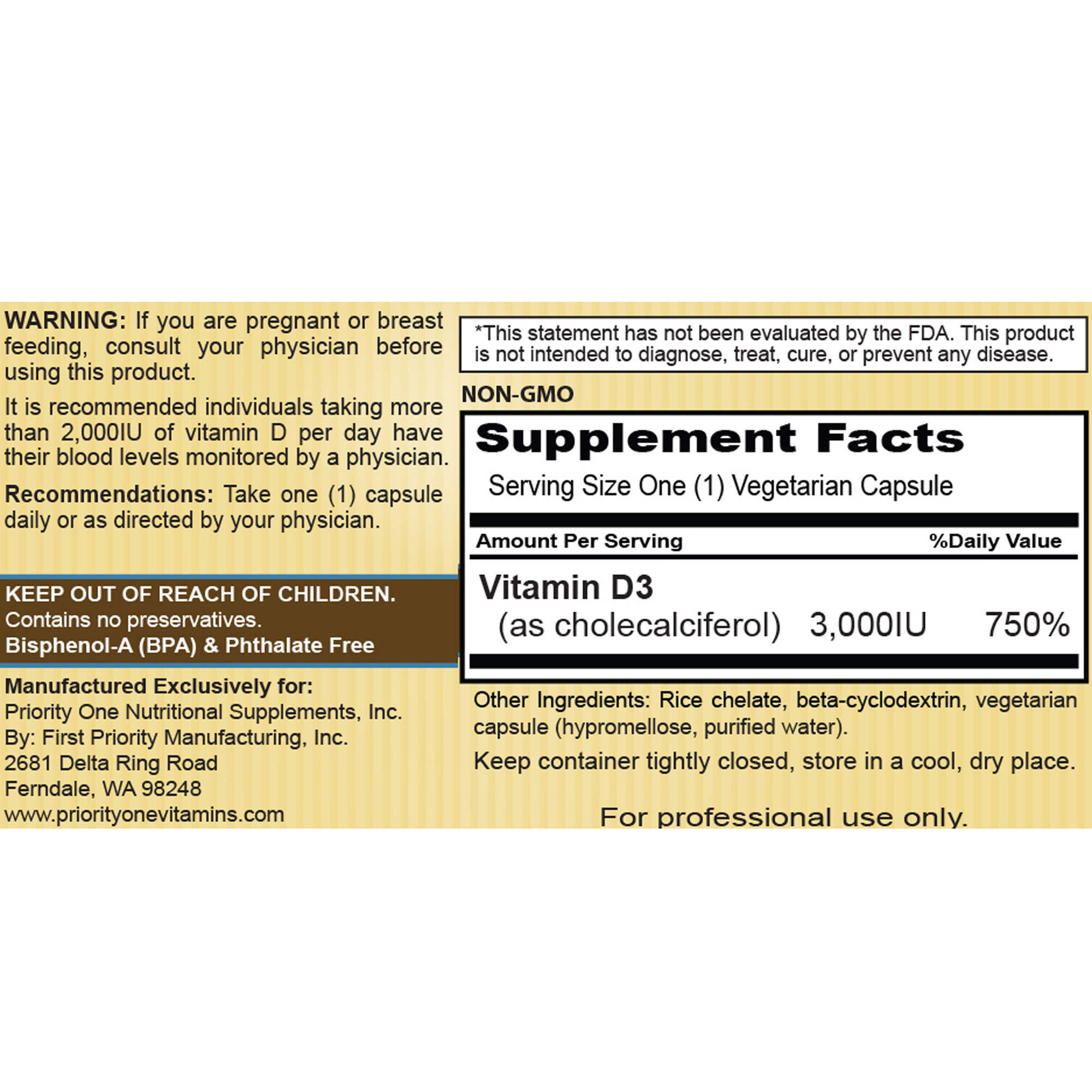 Sun-D3 3,000 IU - Image 2