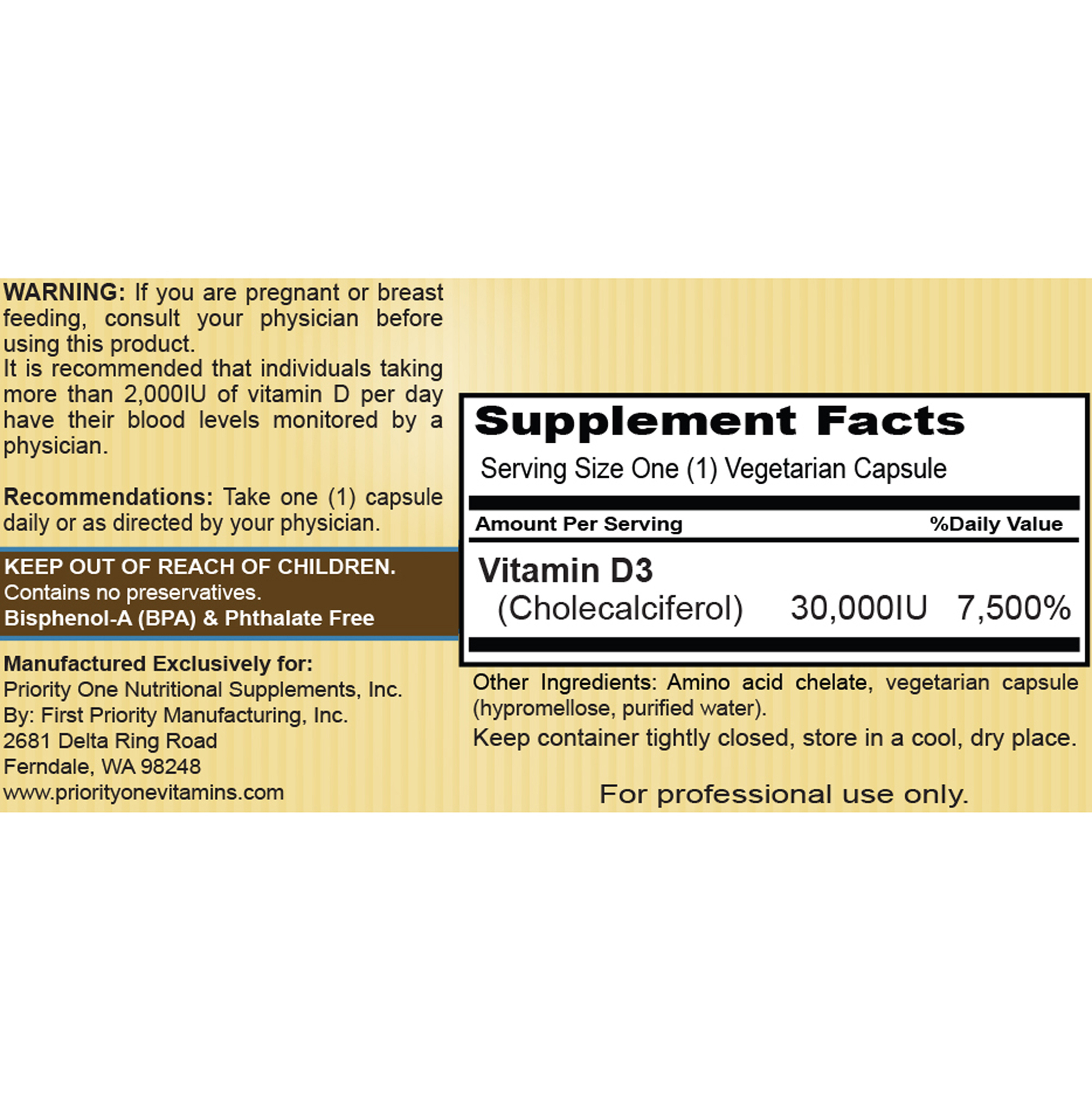 Sun D3 30,000iu - Image 2