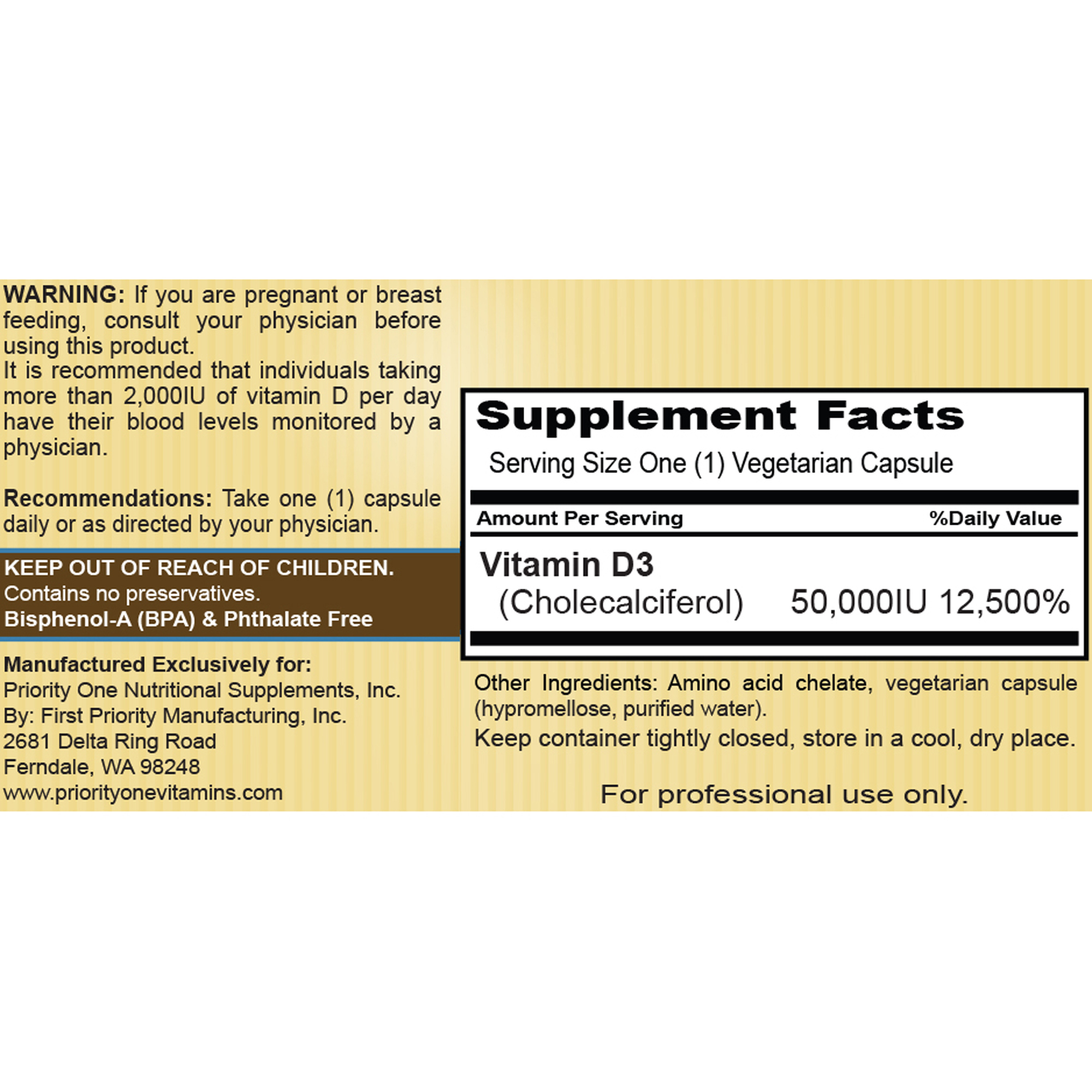 Sun D3 50,000iu - Image 2