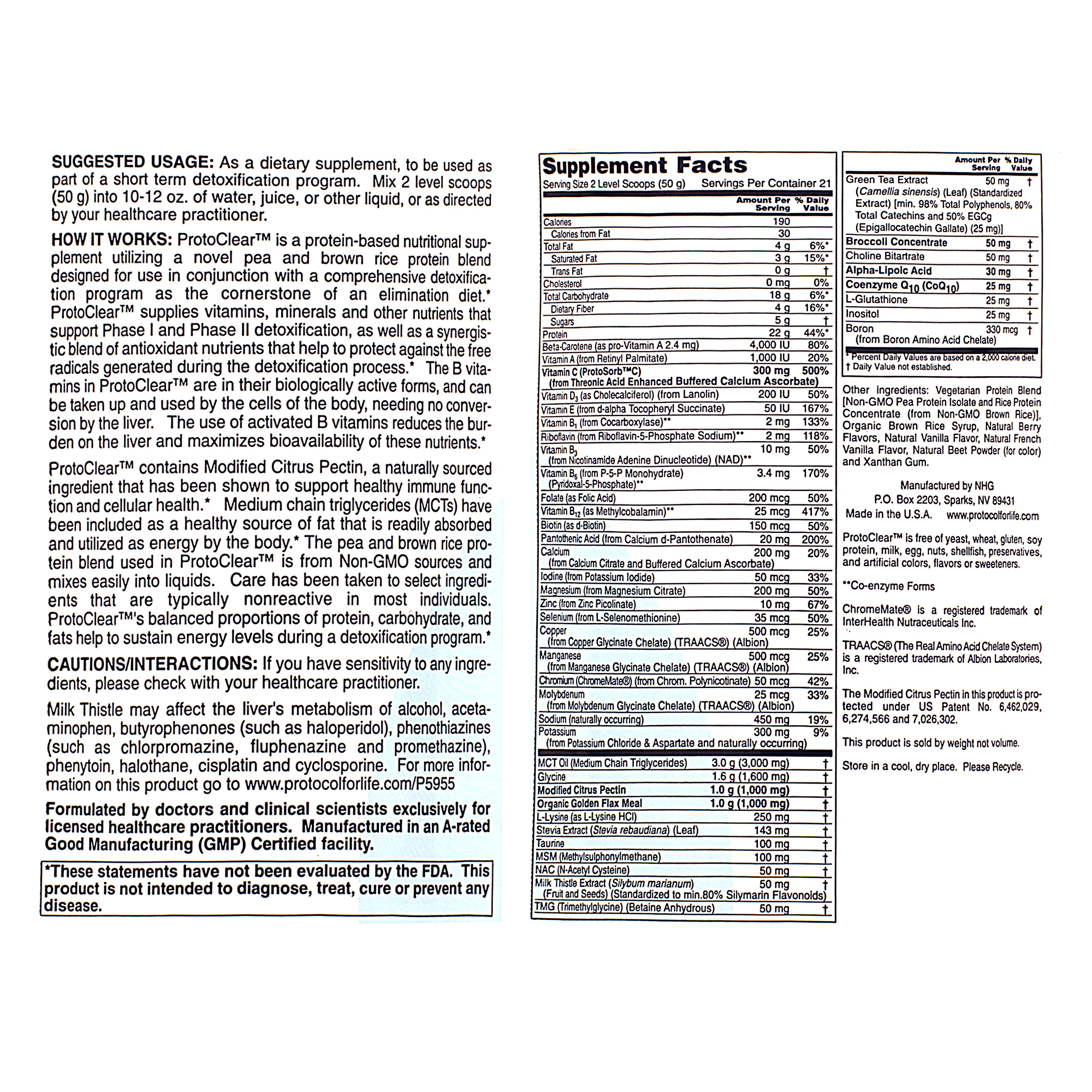 ProtoClear Natural Berry Flavor - Image 2