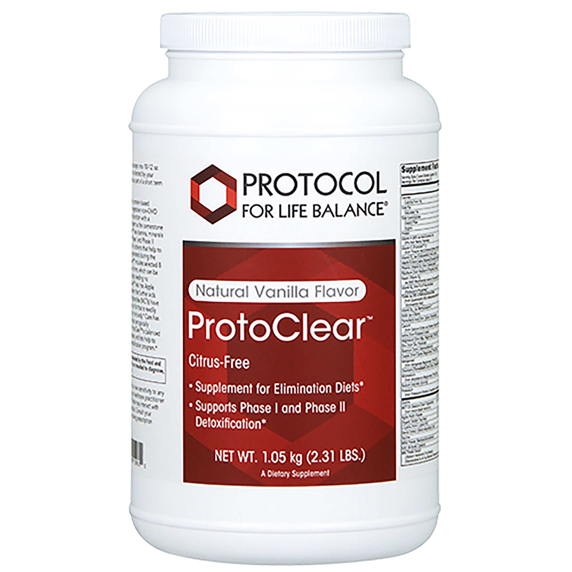 ProtoClear Citrus-Free Natural Vanilla