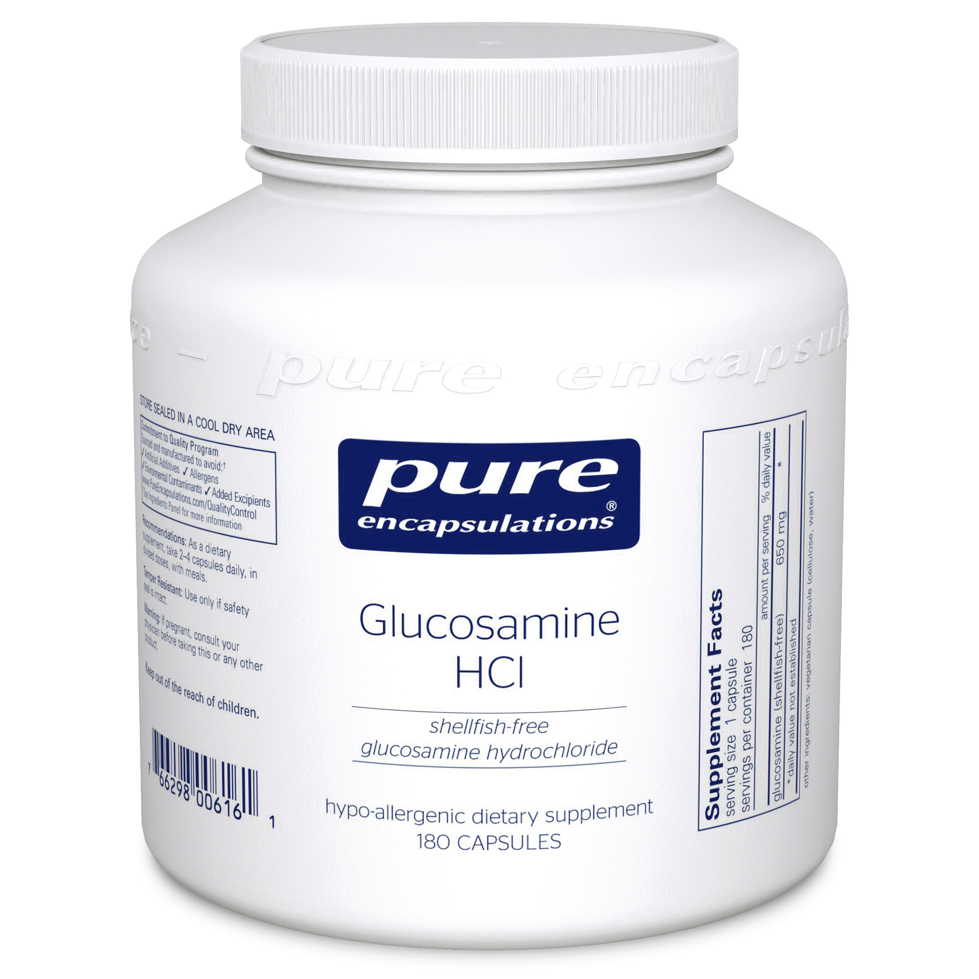 Glucosamine HCl (650mg)