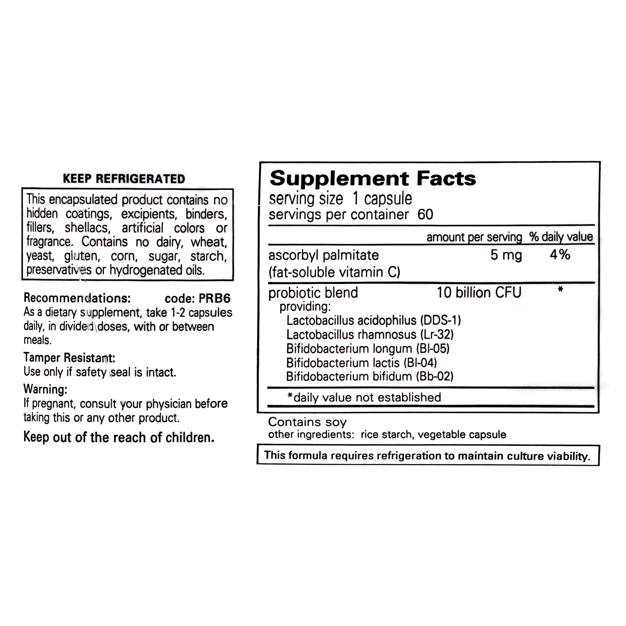 Probiotic-5/Dairy Free - Image 2