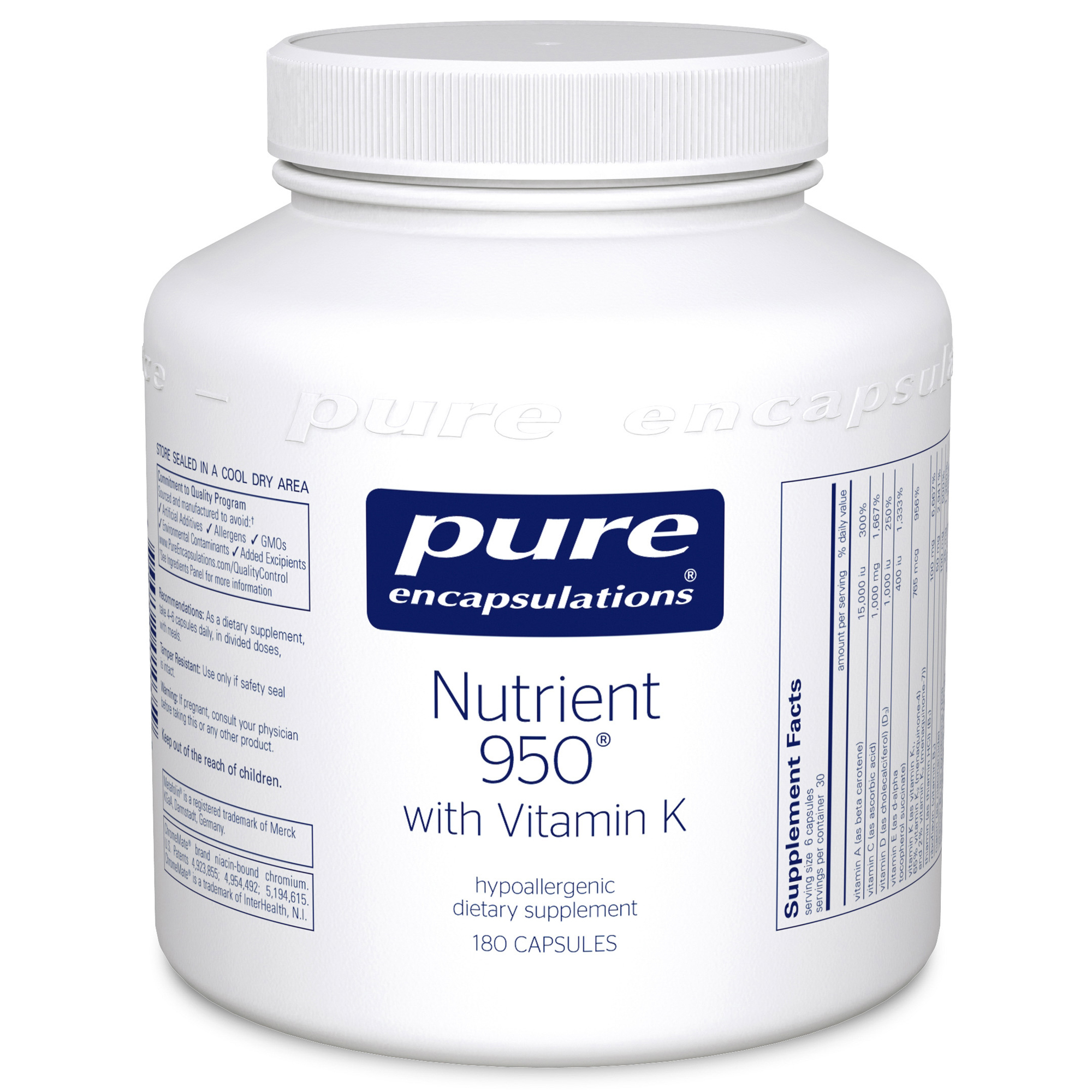Nutrient 950 w/ Vitamin K